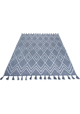 elbgestoeber Teppich »Elblauf«, rechteckig, 17 mm Höhe, In-und Outdoor geeignet,mit... kaufen
