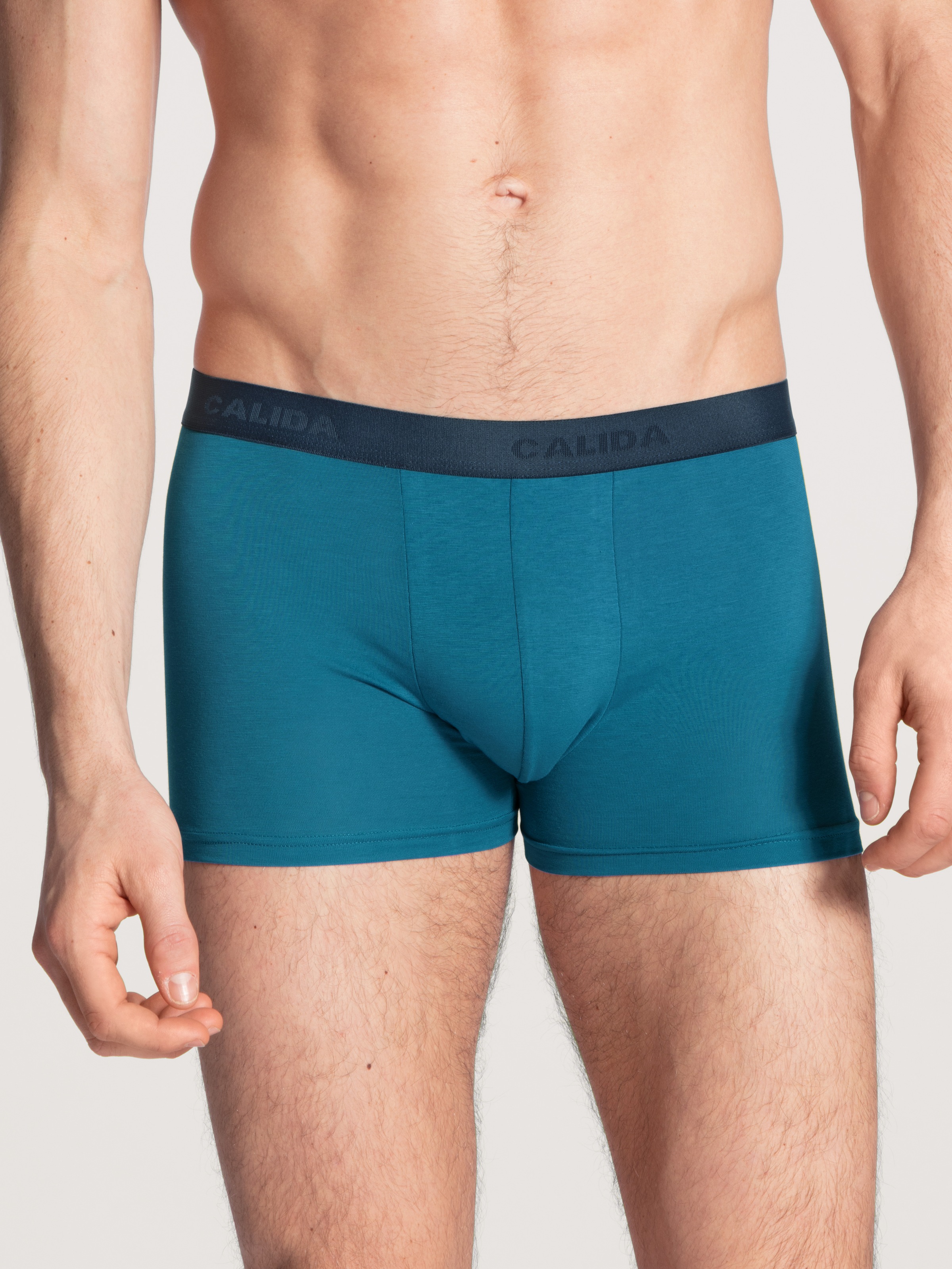 CALIDA Boxershorts »Natural Benefit«, (3er Pack), mit formstabiler Single Jersey-Qualität
