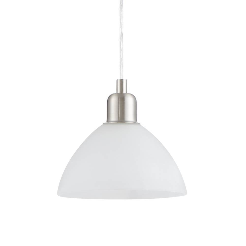 EGLO Pendelleuchte »BRENDA« E27 1 Stk. Hängelampe, Esszimmerlampe, Glas in alabaster weiß, klassischer Look