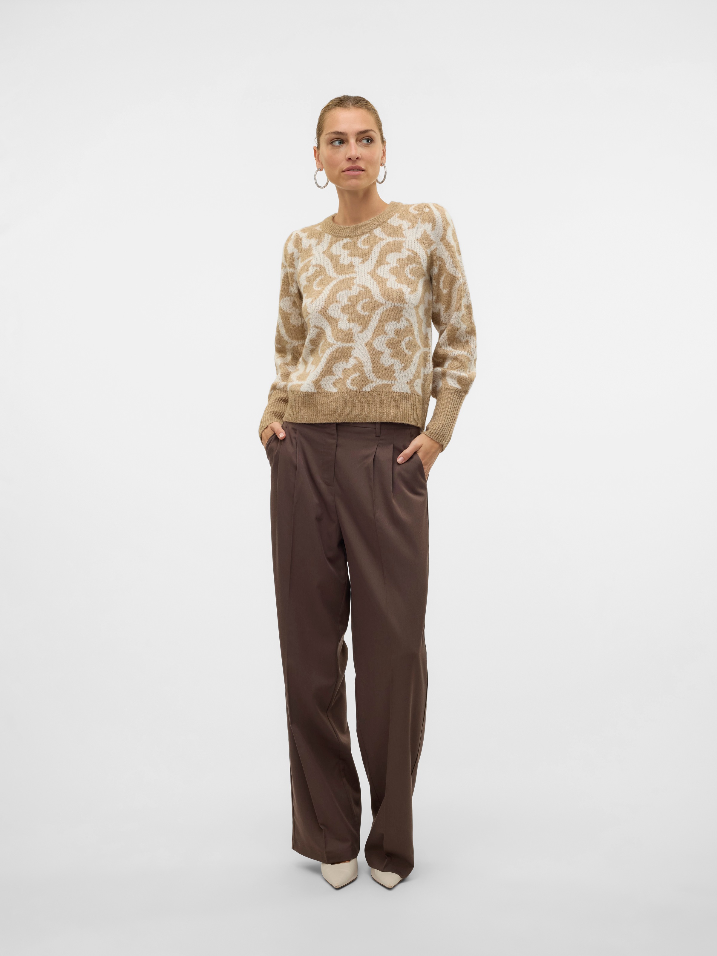 Vero Moda Anzughose »VMNILA MW LOOSE DAD PANT NOOS«