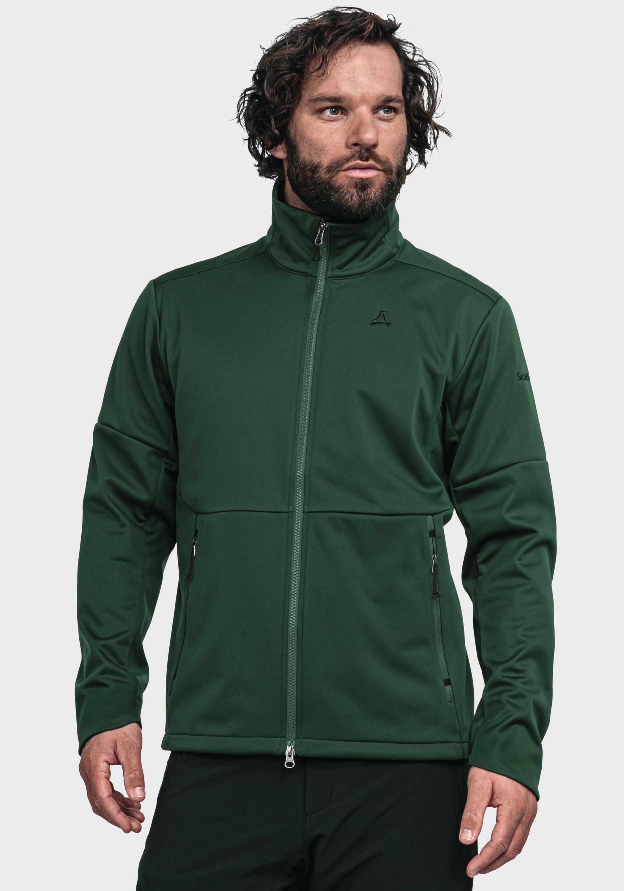 Schöffel Outdoorjacke »Hiking Softshell Jk Style Fracon MNS«, ohne Kapuze