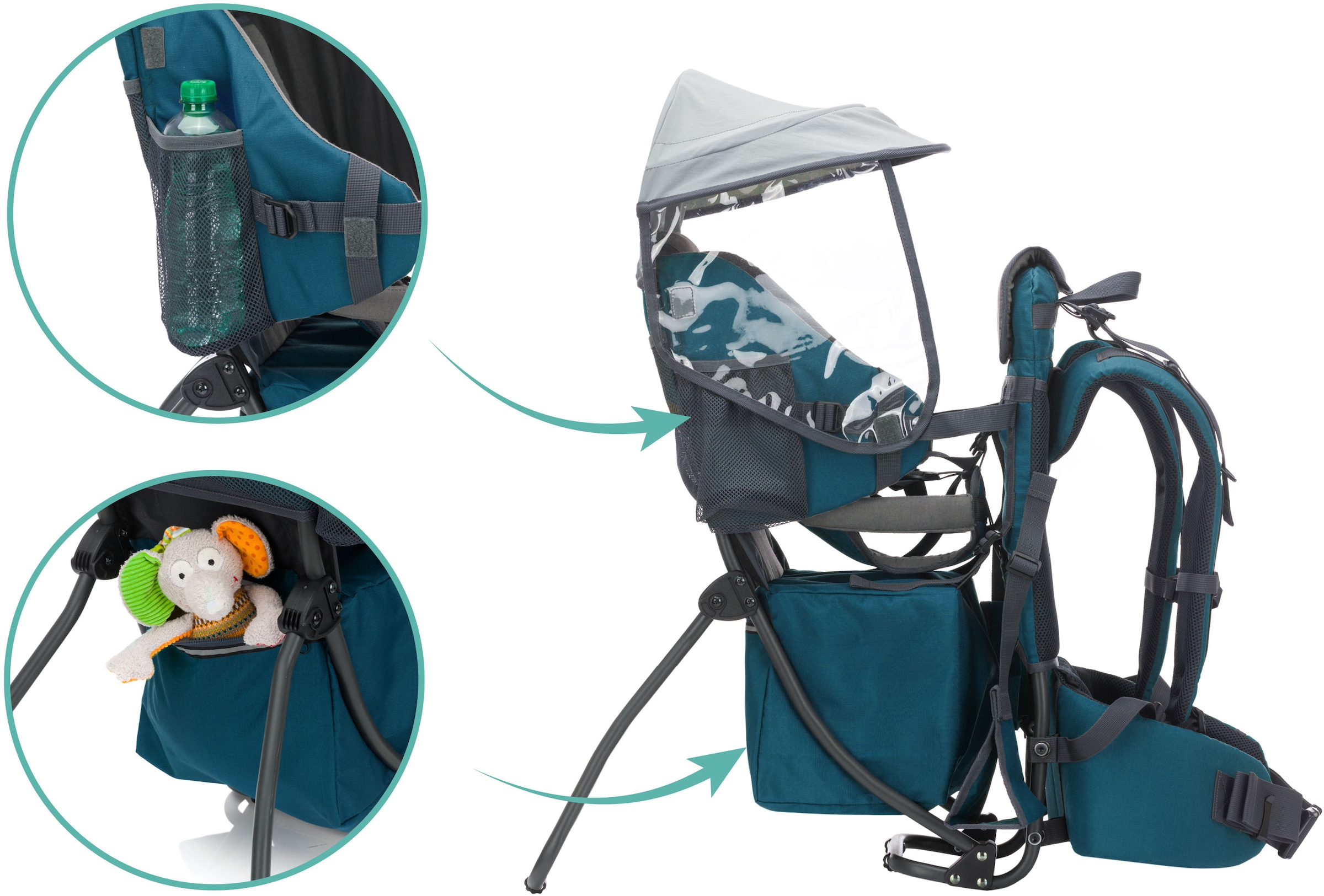 Fillikid Rückentrage »Elite« bis 20 kg