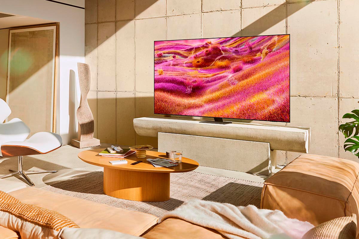 Samsung QLED-Fernseher »GQ50QN90FAT« 125 cm/50 Smart-TV NQ HDR, Glare Free, Upscaling Pro, Dolby Atmos & AI Sound, bis 165Hz