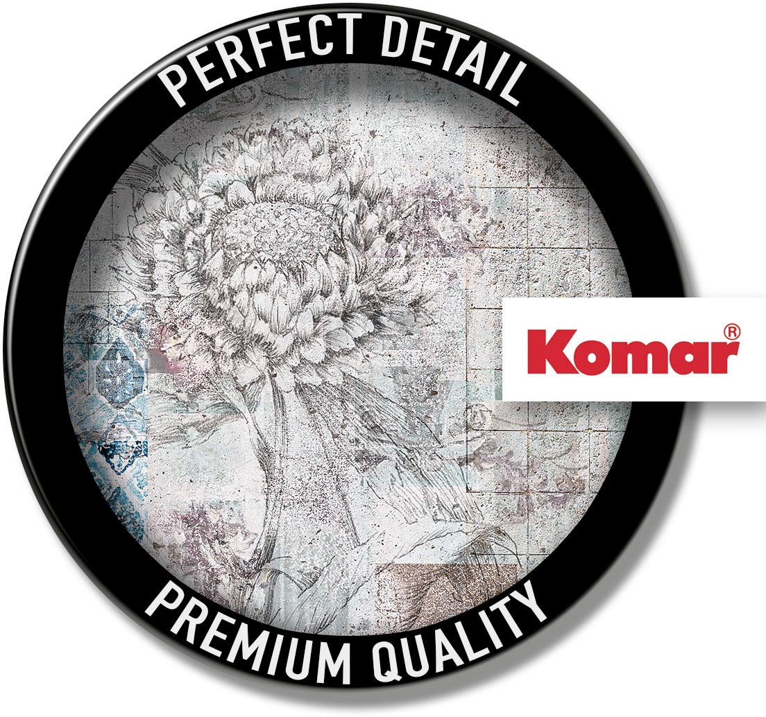 Komar Vliestapete »Digitaldruck Vlies -  Patches - Größe 400 x 260 cm« bedruckt glatt Wohnzimmer, Schlafzimmer