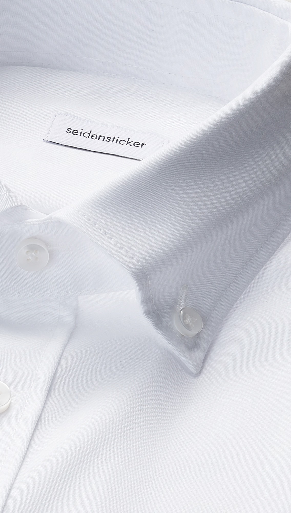 seidensticker Businesshemd »Schwarze Rose« Slim 1/1 Button-Down-Kragen Uni