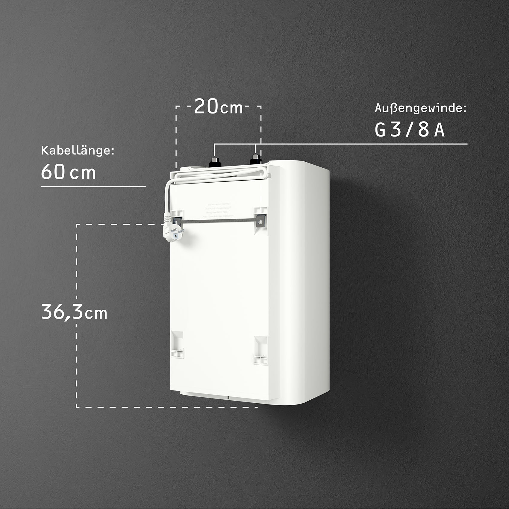 STIEBEL ELTRON Untertischspeicher »SNU 10 Plus« 10 l, Niederdruck, mit Stecker