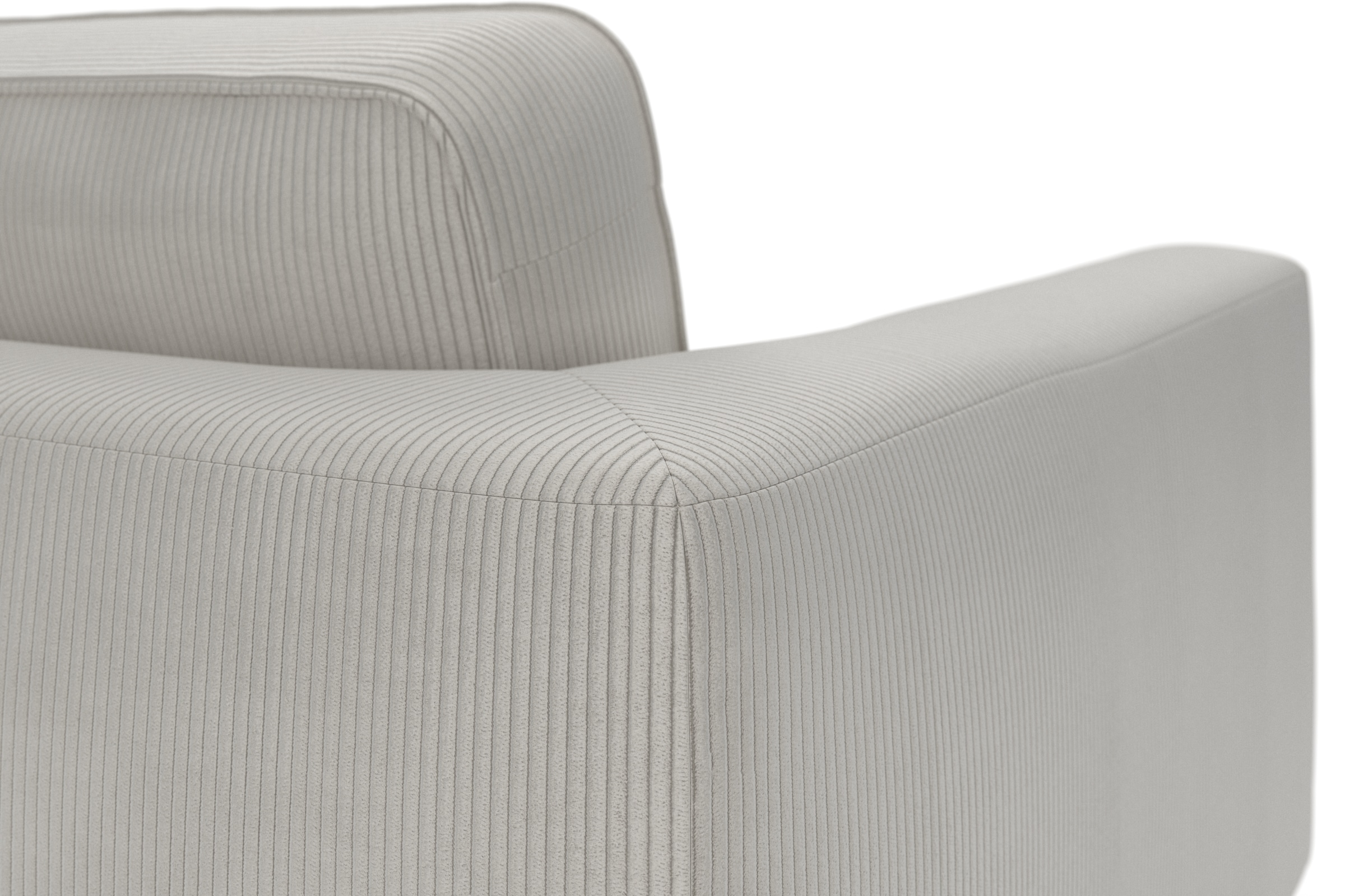 TRENDMANUFAKTUR Ecksofa »Lumber Jack, elegantes Designsofa, zeitlos modern, hoher Sitzkomfort«, wahlweise mit Bettfunktion u. Bettkasten, L-Form