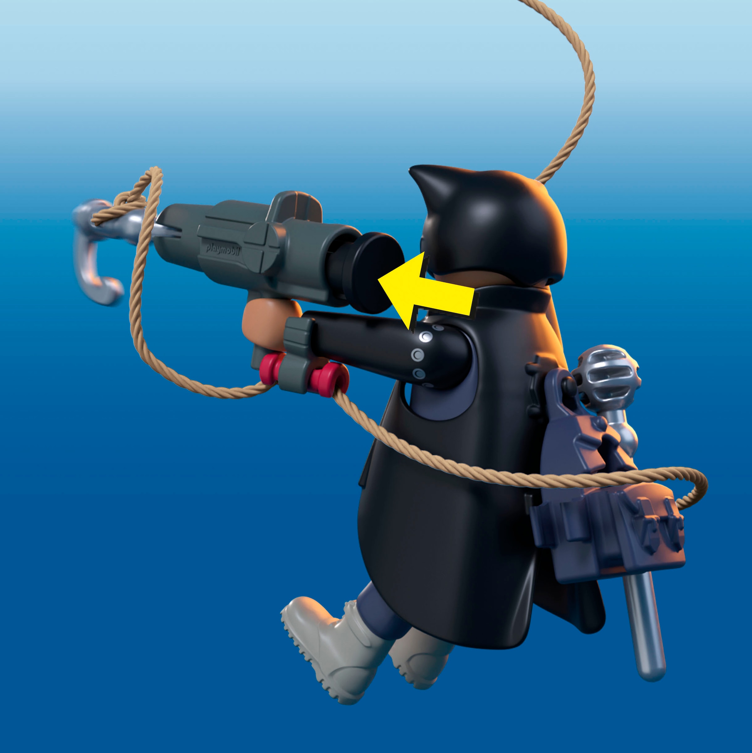 Playmobil® Konstruktions-Spielset »Schatten-Held (71835), Heroes«