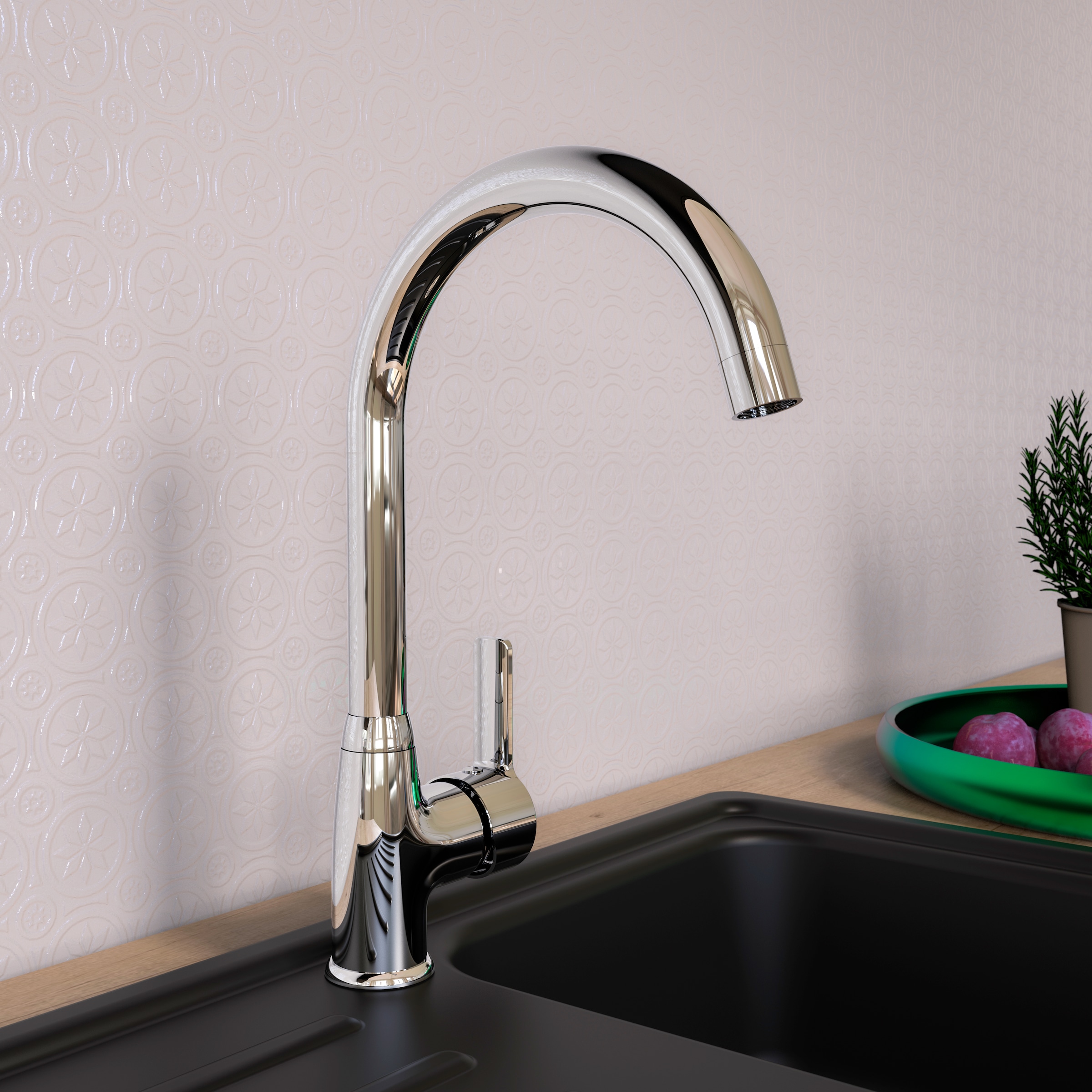 Eisl Spültischarmatur »DIZIANI« Cold-Start-Funktion / 360° schwenkbar