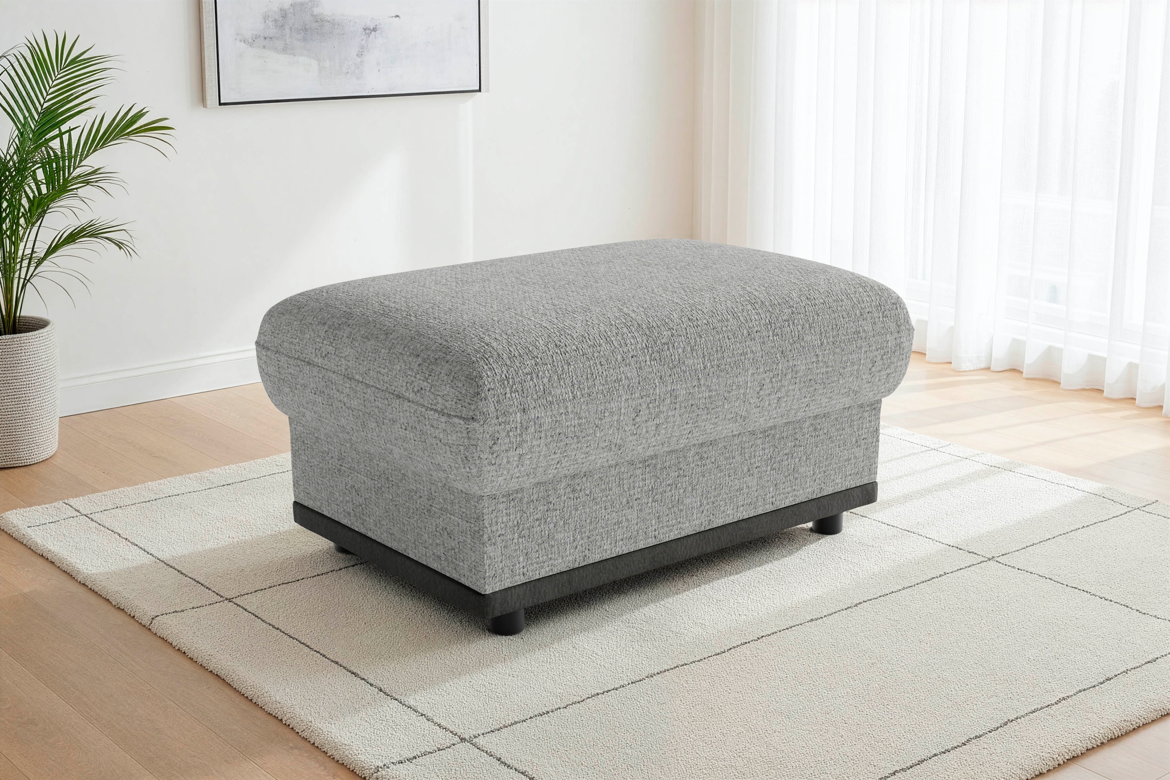 sit&more Polsterhocker »Cordoba« modernes Design
