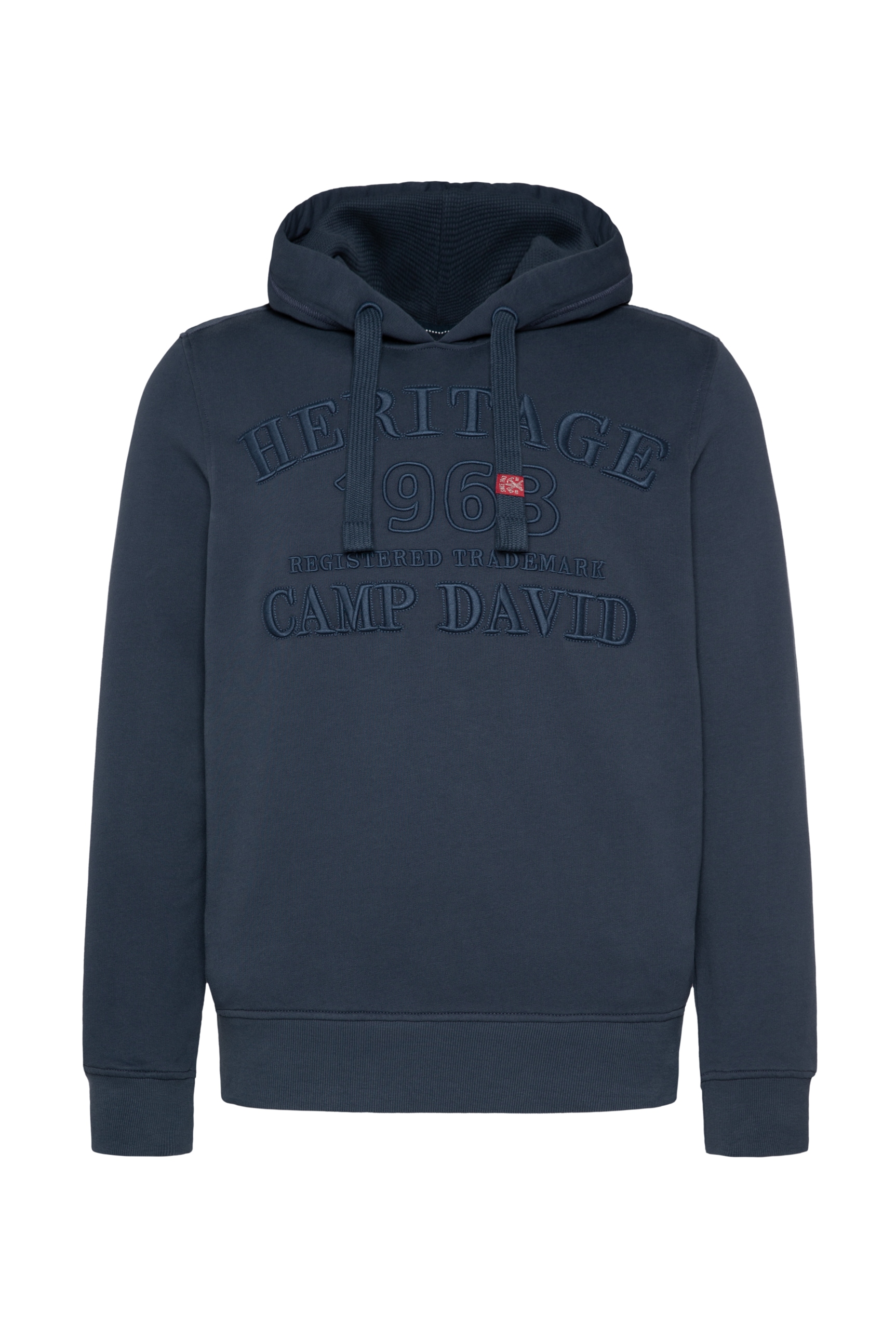 CAMP DAVID Kapuzensweatshirt, mit Logostickereien