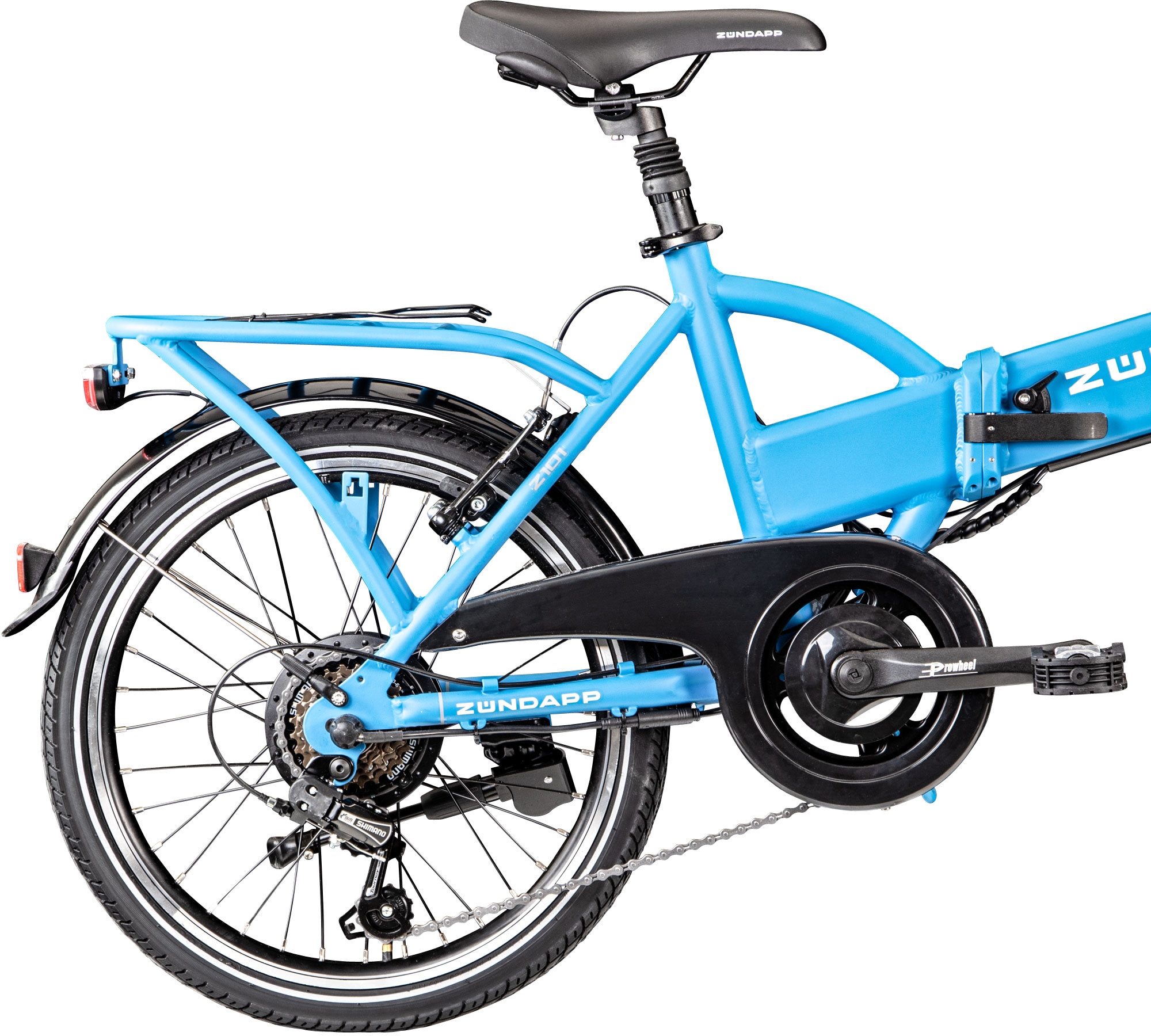 Zündapp E-Bike »Z101«, 6 Gang, Shimano, Tourney RD-TY300, Heckmotor 250 W, Pedelec, Elektrofahrrad für Damen u. Herren