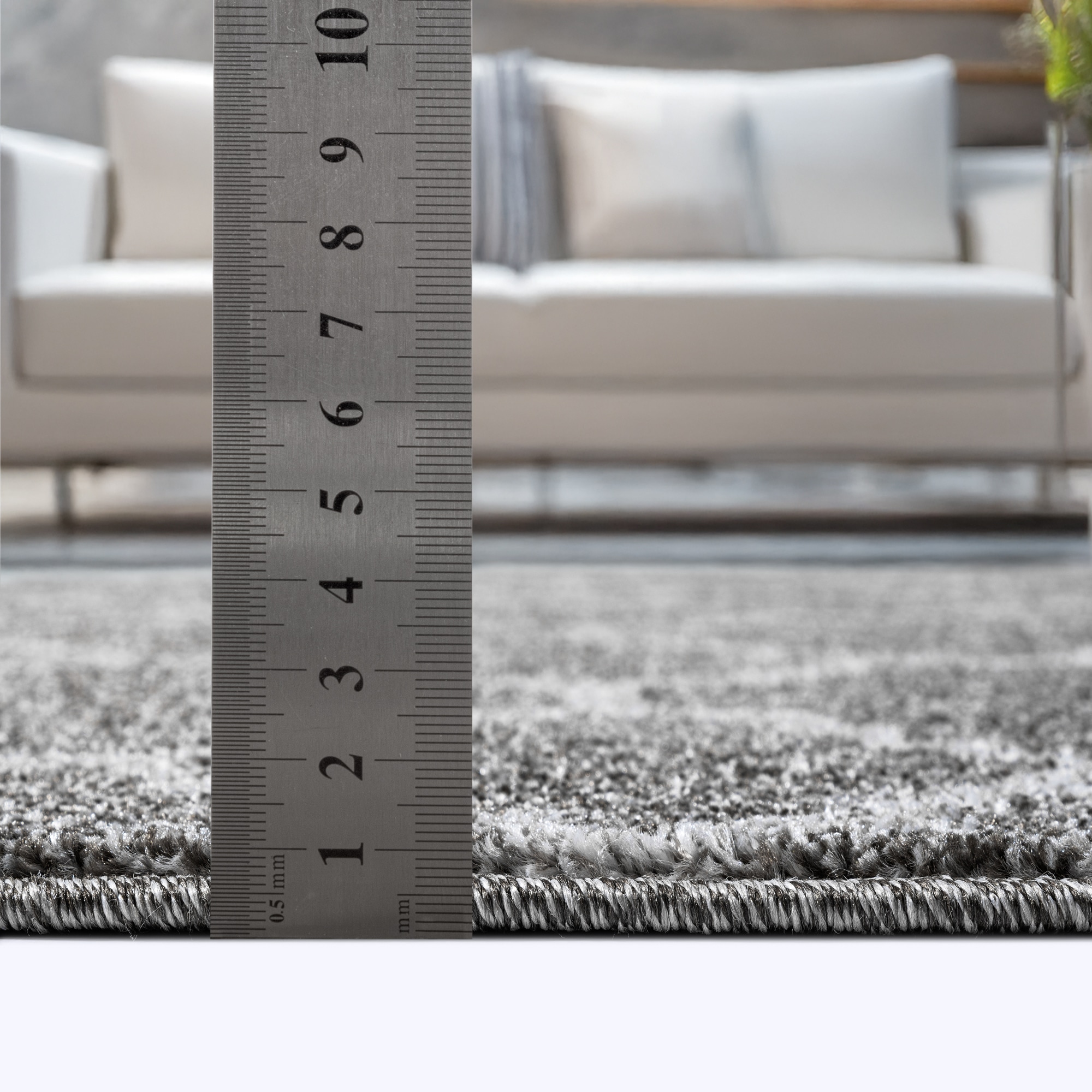 Sanat Teppich »Boho 8202« rechteckig 10 mm Höhe Kurzflor, robust, Boho, Scandic, für Fussbodenheizung geeignet