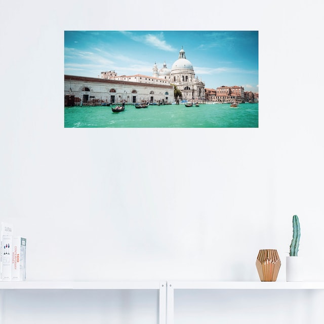 Artland Wandbild »Venedig Santa Maria della Salute I«, Italien, (1 St.),  als Alubild, Leinwandbild, Wandaufkleber oder Poster in versch. Größen auf  Rechnung kaufen