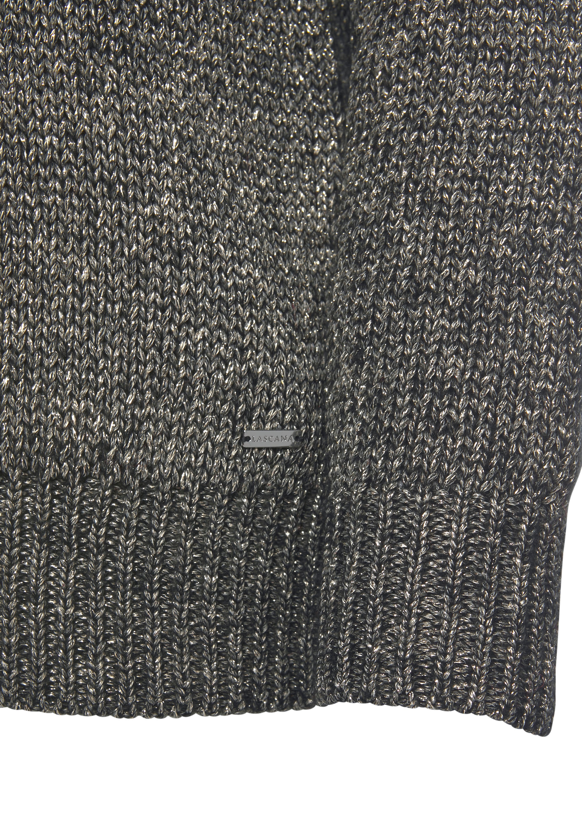 LASCANA Sweater, Weihnachtspullover mit eingestricktem Motiv, Loungewear