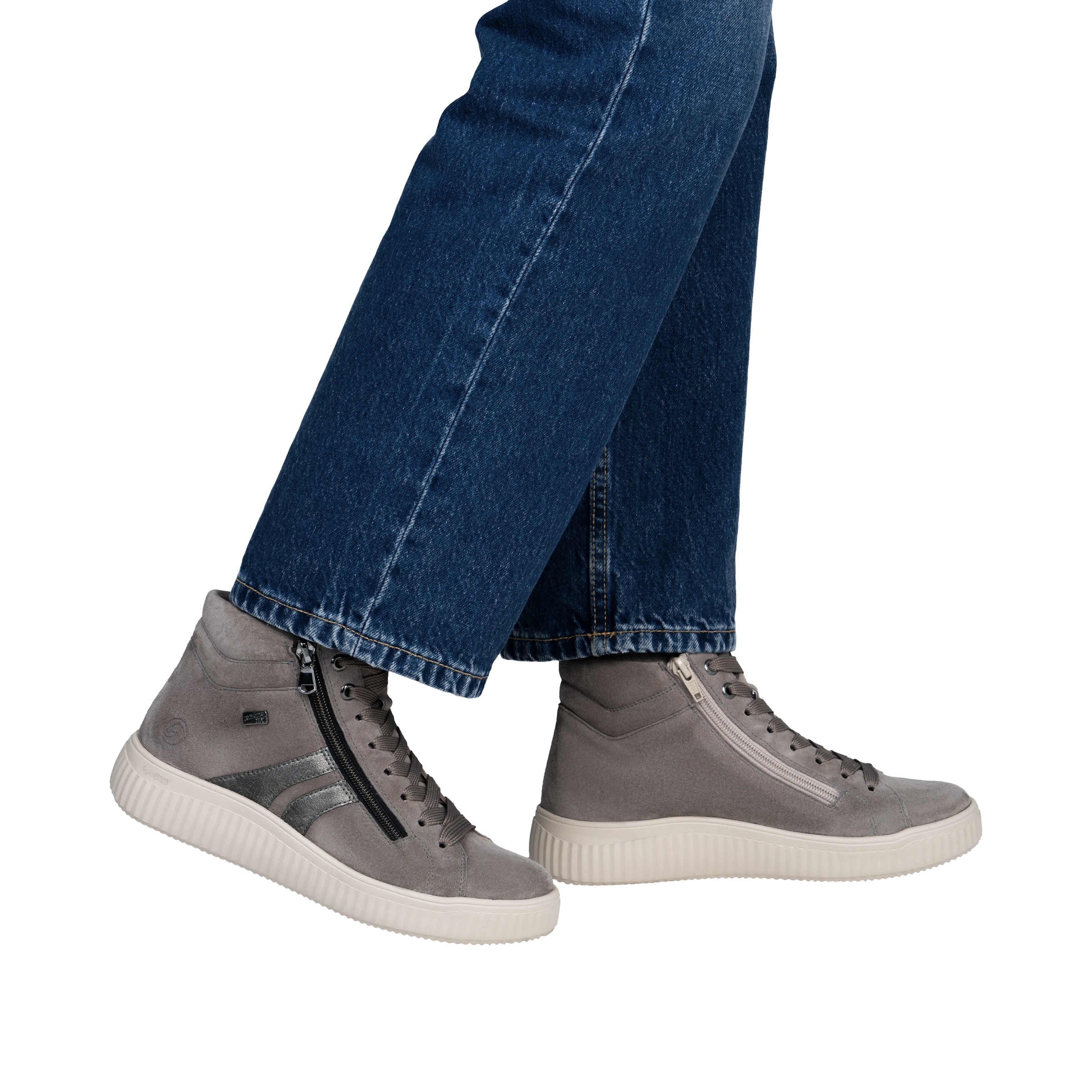 Remonte Winterboots  Sneakerboots, Stiefelette mit Reißverschlüssen, TEX-Membran