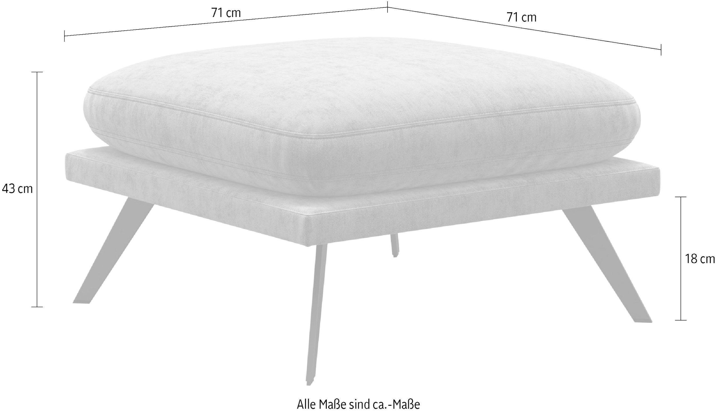 machalke® Hocker »butterfly«