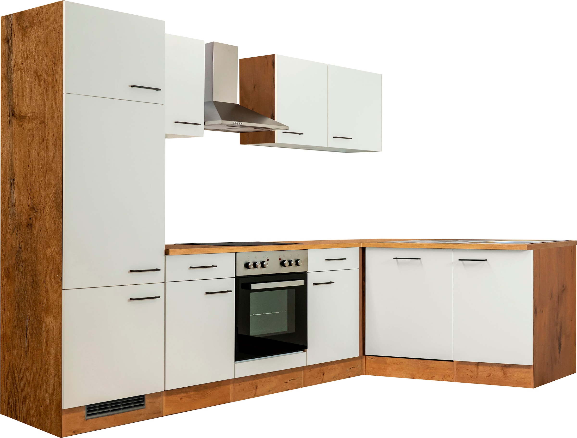 Flex-Well Winkelküche »Vintea«, mit E-Geräten, Gesamtbreite 280 x 170 cm  auf Raten kaufen