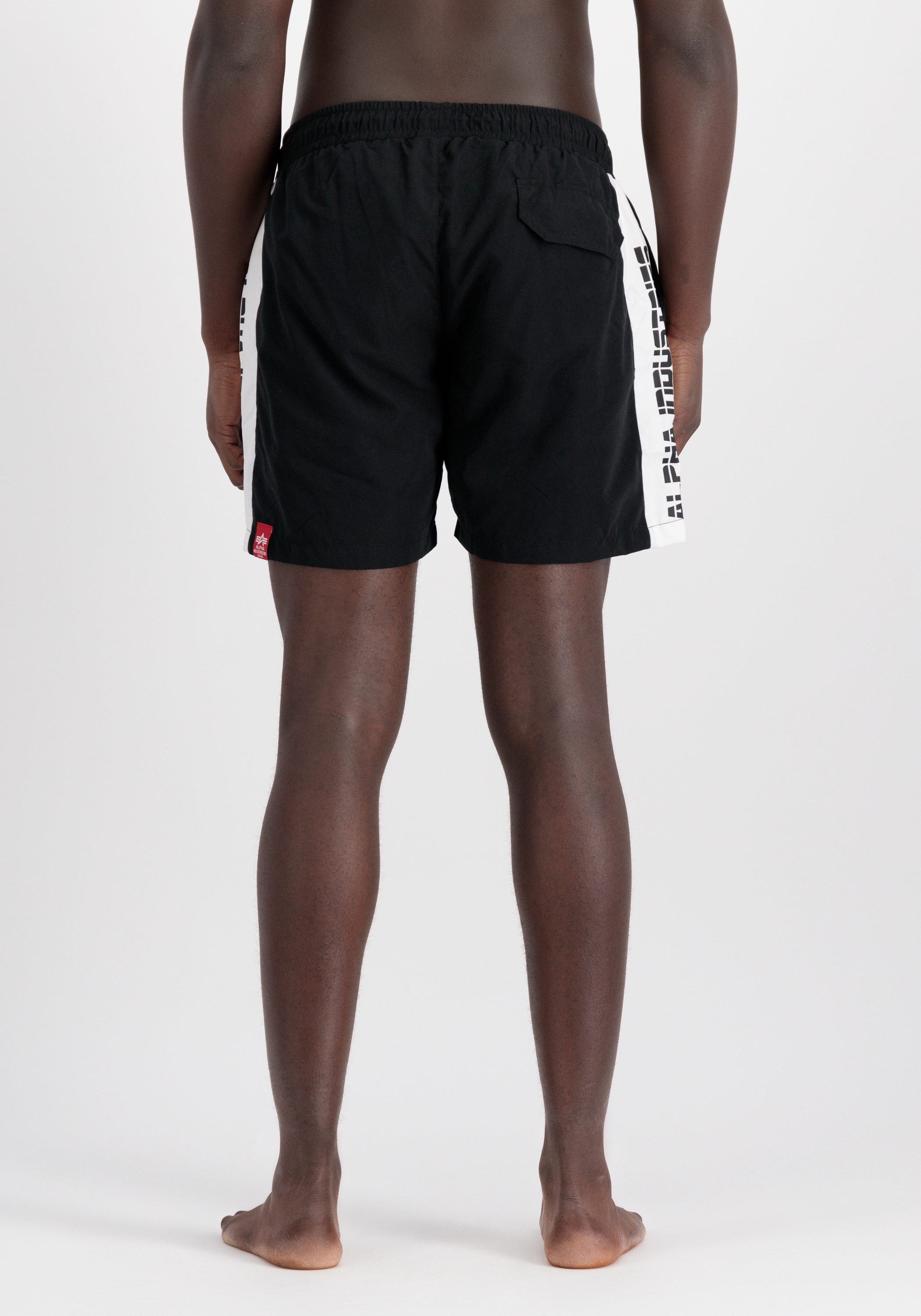 Alpha Industries Shorts »Alpha Industries Men - Beachwear Printed Stripe Swim Short«