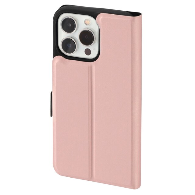 Hama Smartphone-Hülle »Booklet für Apple iPhone 13 Pro Max, Farbe rosa,  klappbar, aufstellbar«, iPhone 13 Pro Max, Mit Standfunktion und  Einsteckfach ➥ 3 Jahre XXL Garantie | UNIVERSAL