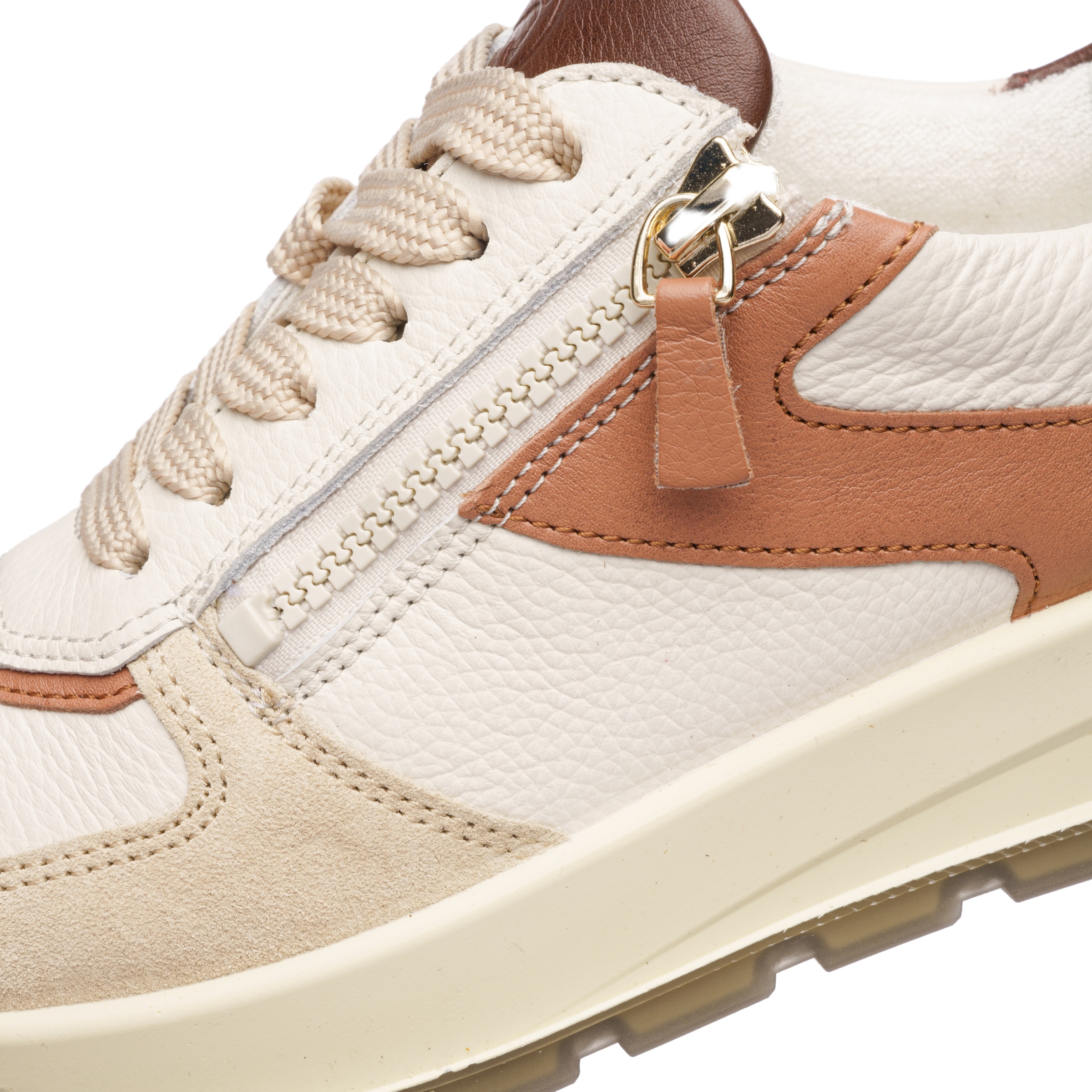 Ara Plateausneaker »NEW YORK«  Plateau, Freizeitschuh, Halbschuh, Schnürer, Kontrastbesätze, H-Weite