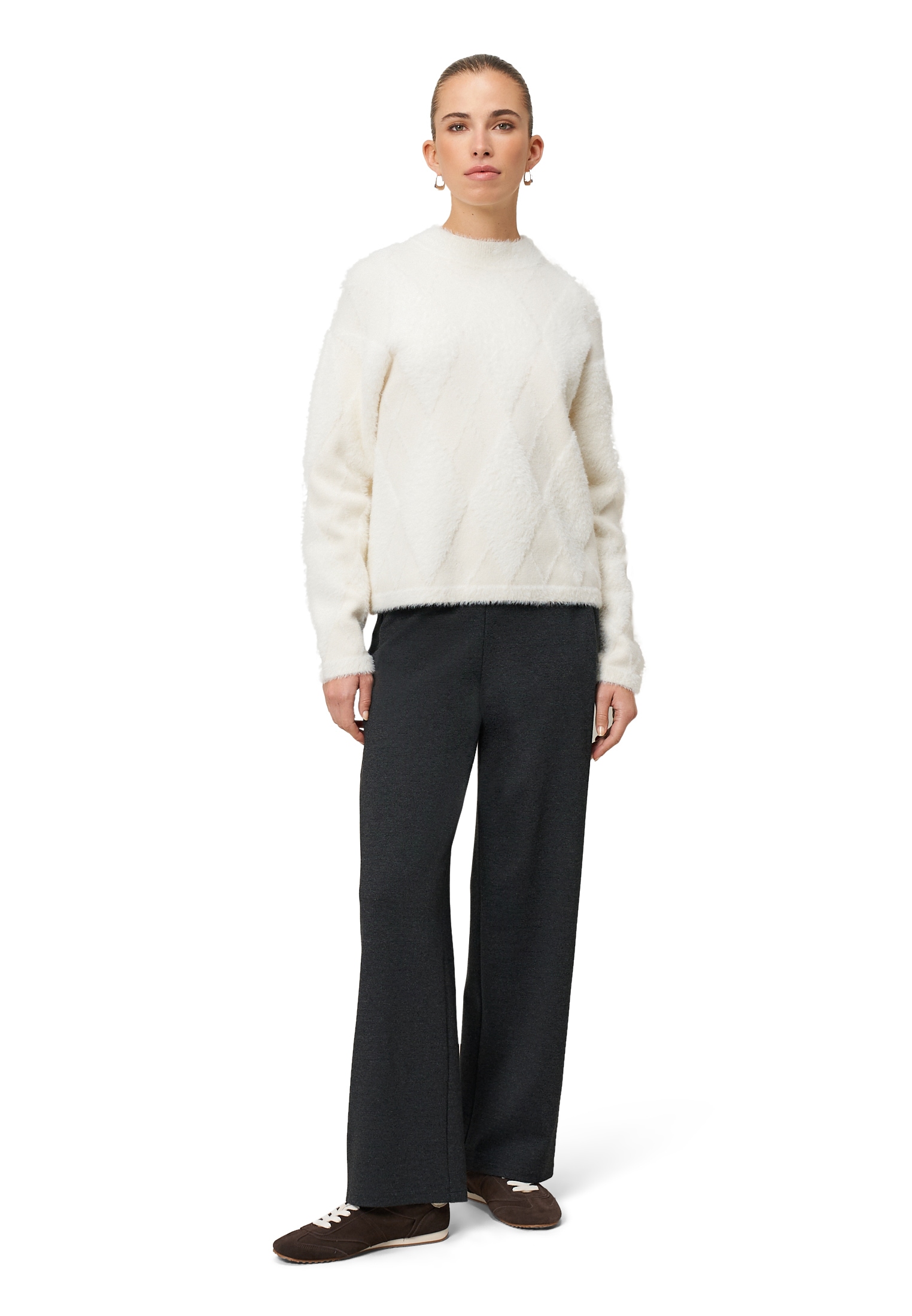 Zero Jerseyhose »Jerseyhose mit weitem Bein 7/8 Länge«