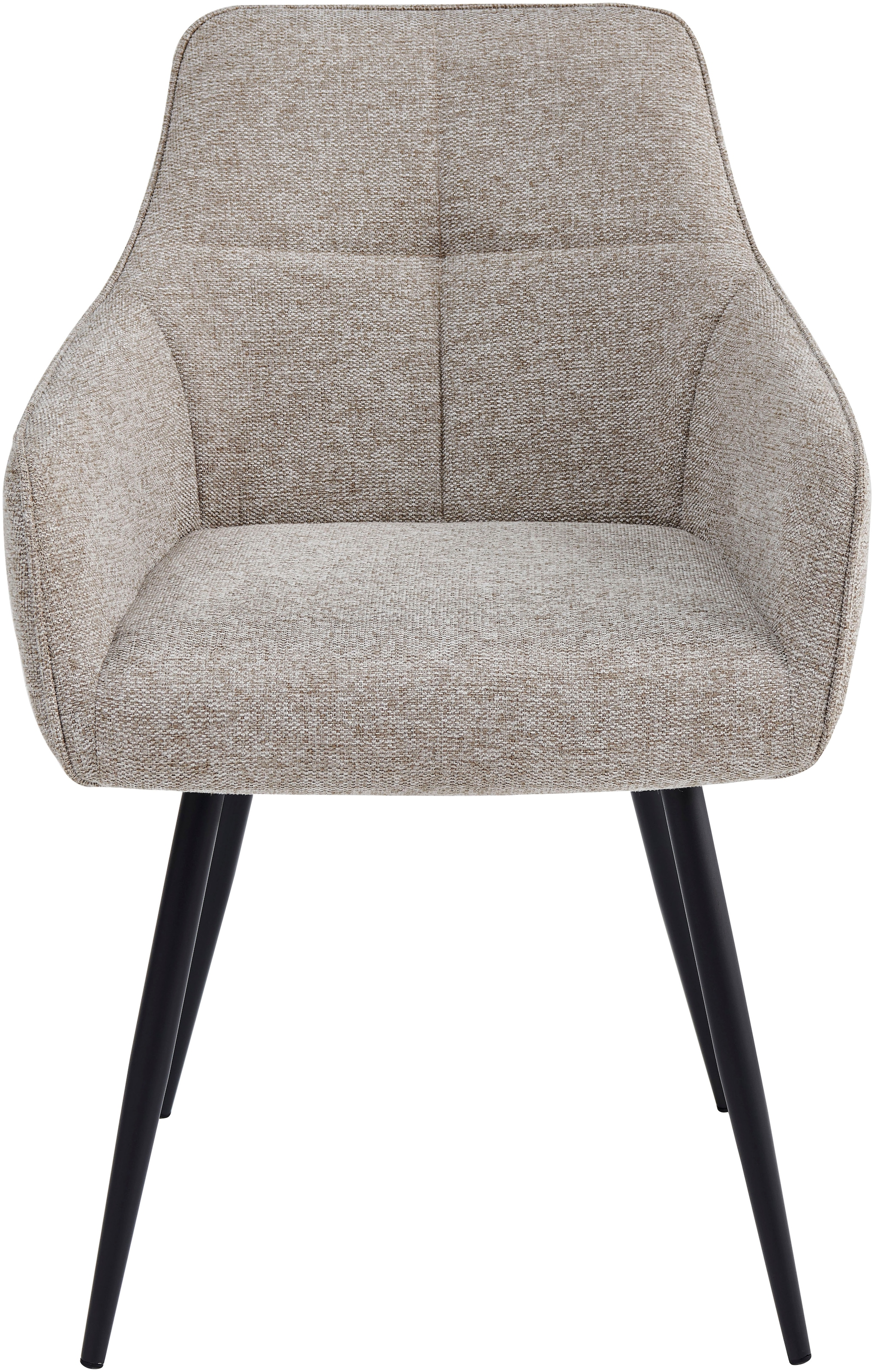 HELA Armlehnstuhl »VERONA« (Set) 2 Stk.Sessel, Federkorb, Rundrohrgestell, 4-Fuß, gepolstert, Armlehnen