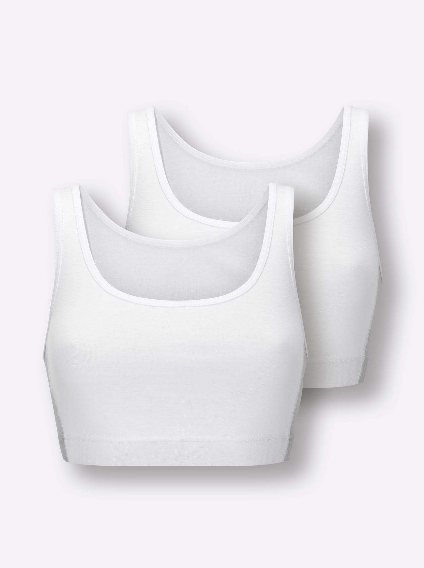 wäschepur Bustier 2-Stück-Packung, 2 tlg.