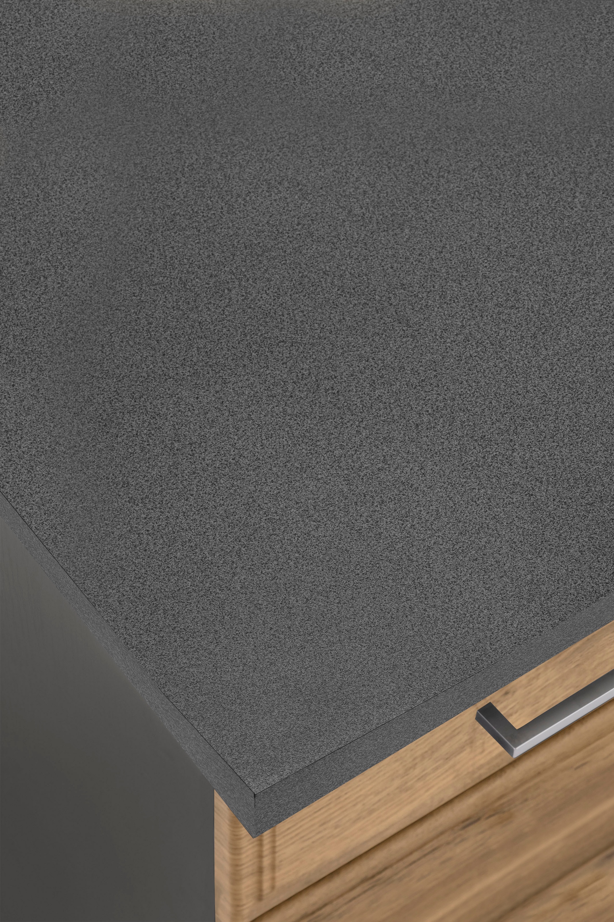 KOCHSTATION Winkelküche »KS-Stockholm« Stellbreite 230/170 cm, mit hochwertigen MDF Fronten im Landhaus-Stil