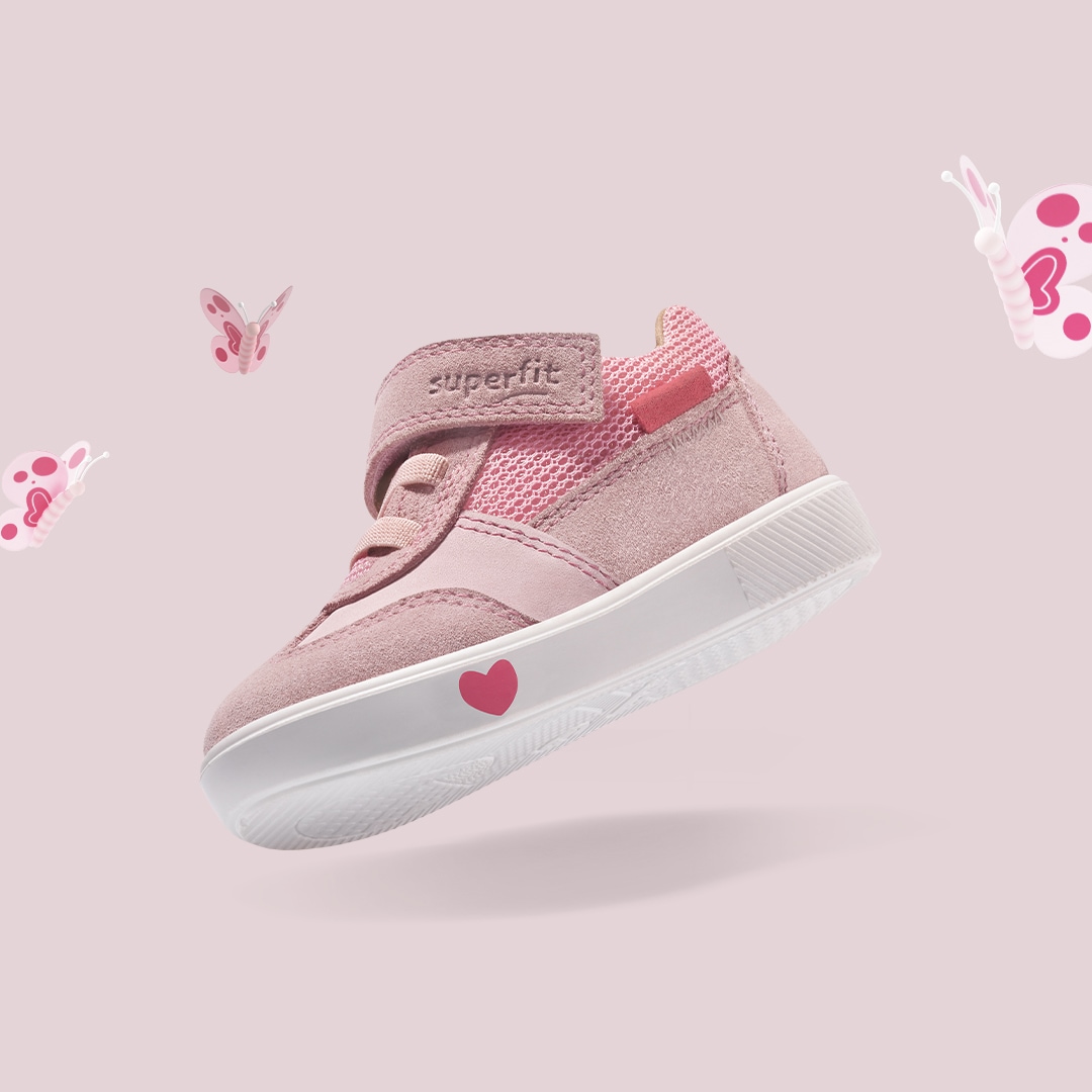 Superfit Klettschuh »SUPIES WMS: mittel«, Sneaker, Innensohle herausnehmbar, Größenschablone zum Download