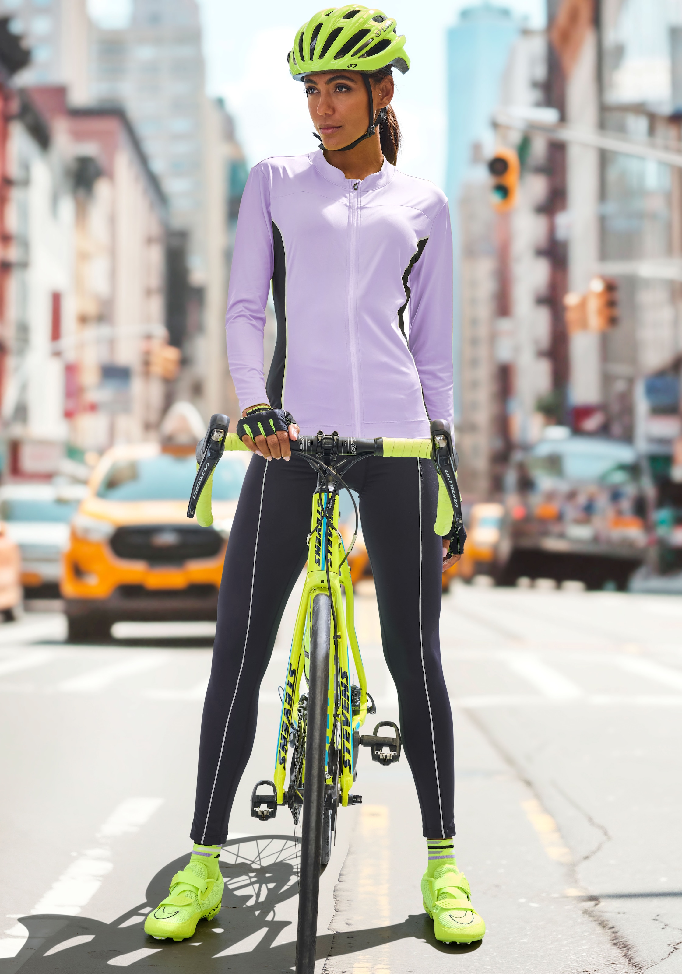 Vivance active Radhose, mit Gesäßpolster, Radsport