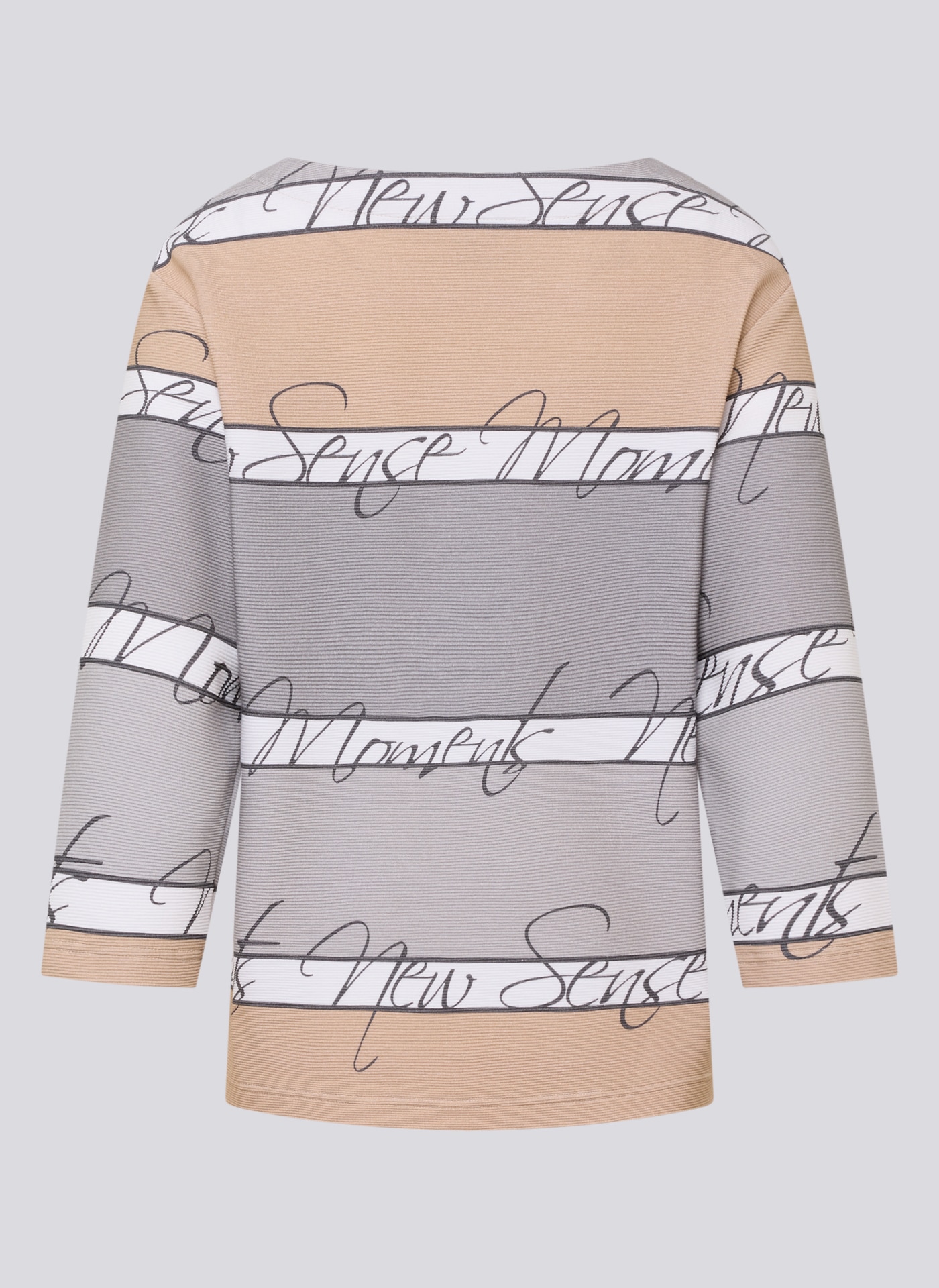 Rabe 3/4-Arm-Shirt mit Crinkle Optik