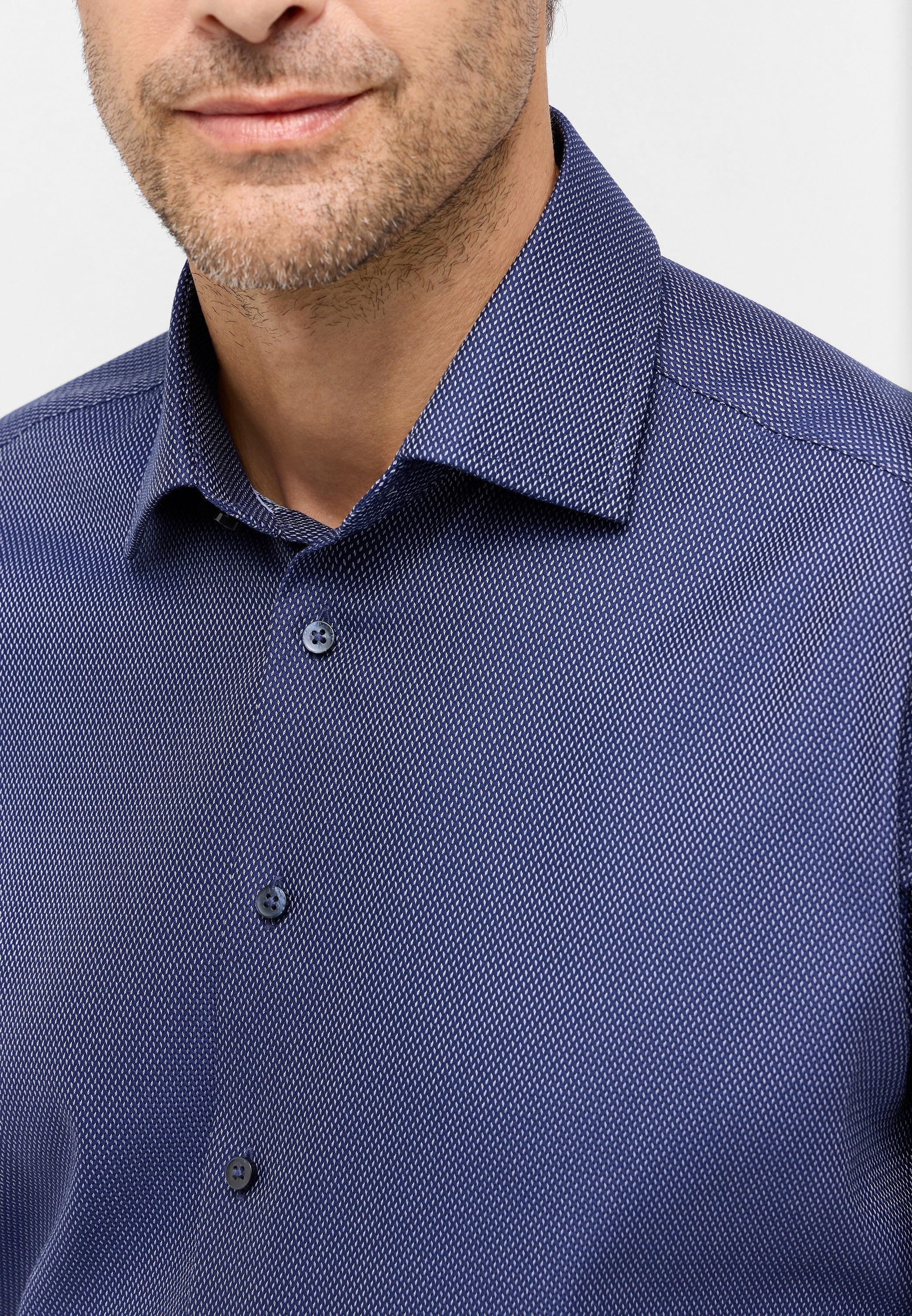 Eterna Langarmhemd »MODERN FIT«, NON IRON (bügelfrei)