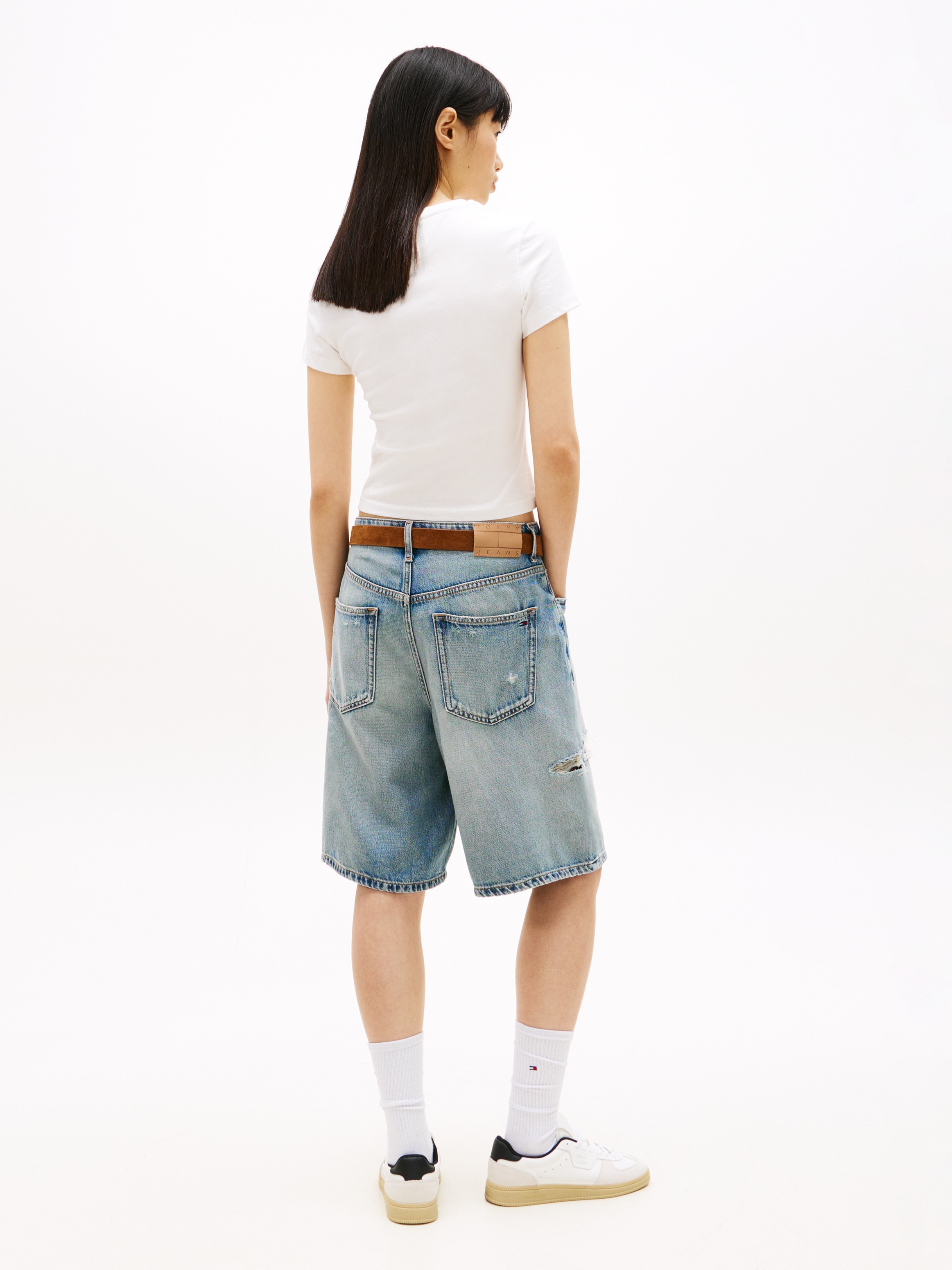 Tommy Jeans Kurzarmshirt »TJW 2PACK SLIM ESS LOGO 1 TEE« Packung, 2er-Pack, 2 tlg.