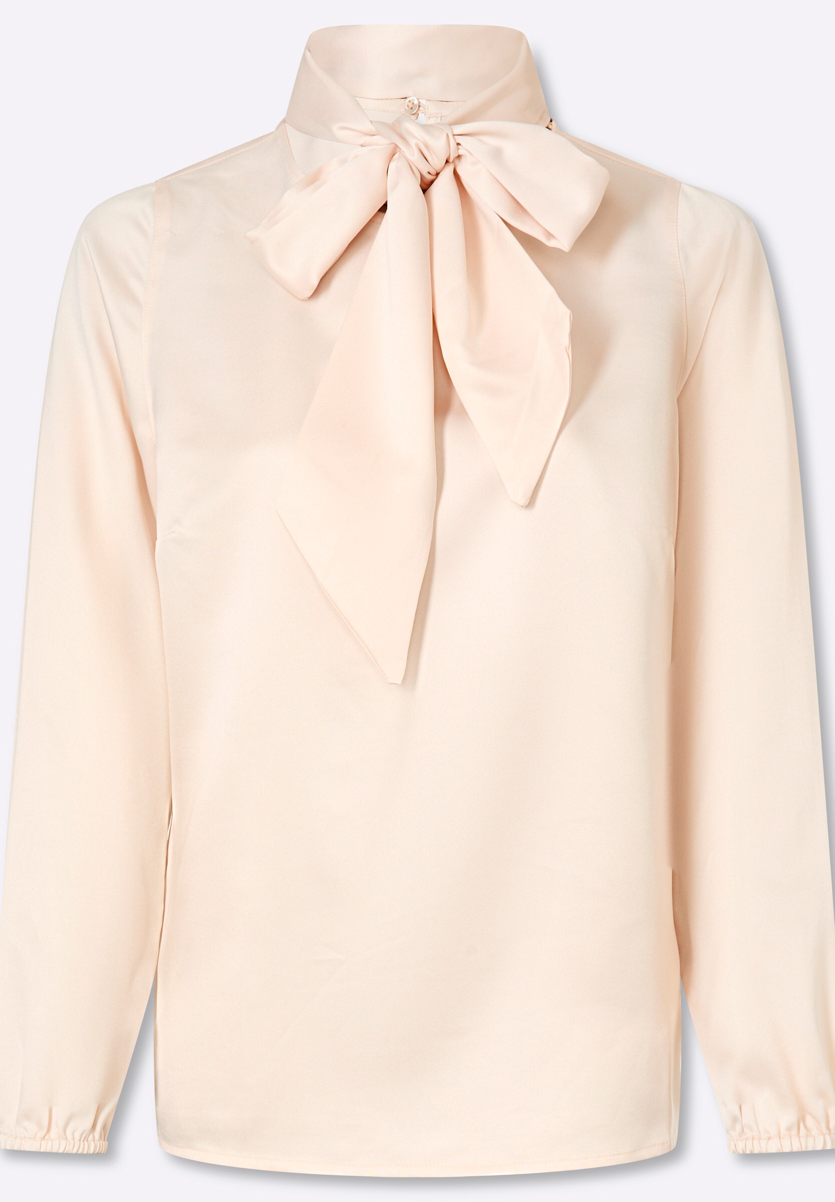 heine Klassische Bluse »Bluse Schluppenbluse mit Knopfverschluss im Nacken«
