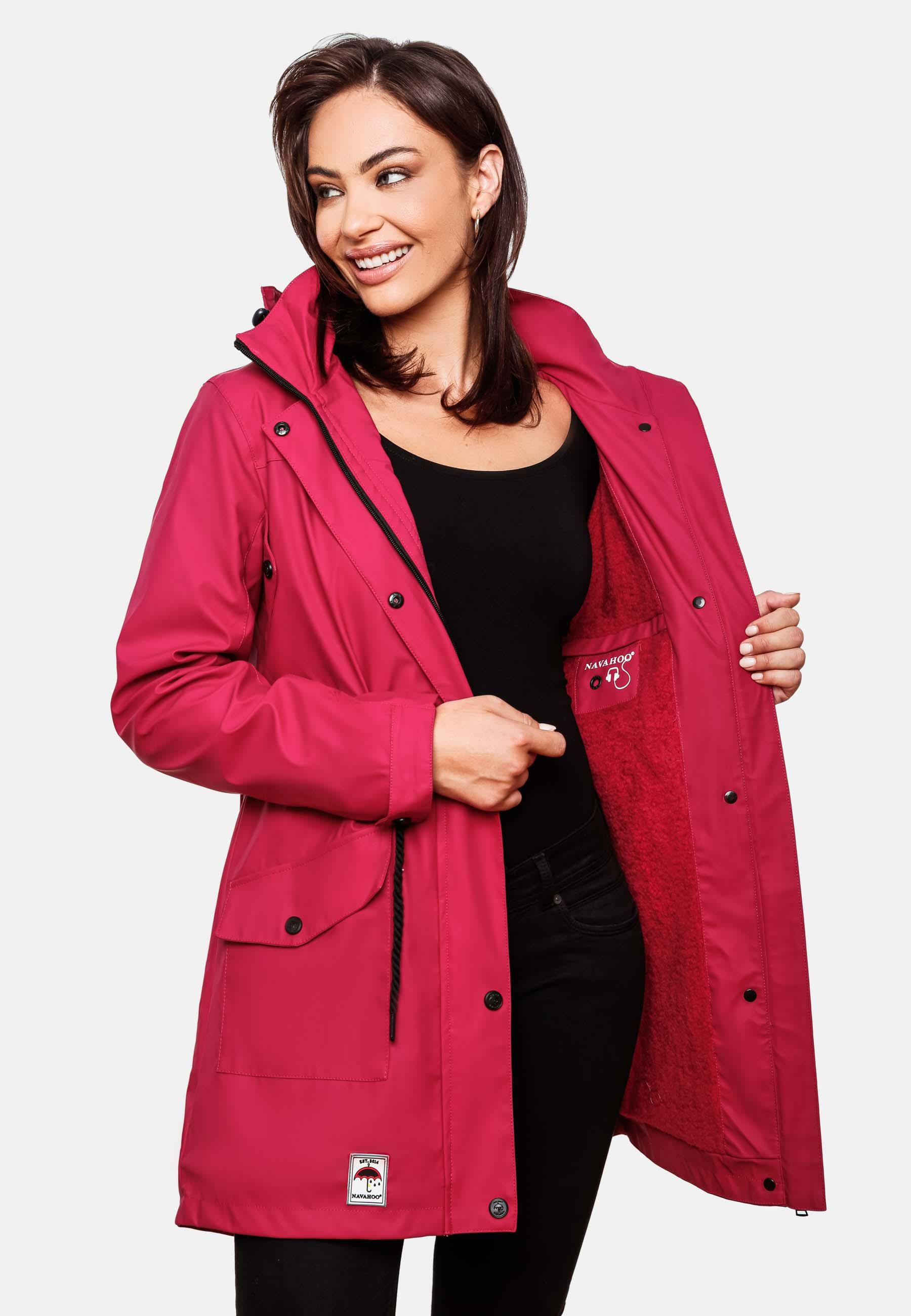 Navahoo Funktionsmantel »Regenjacke Deike«