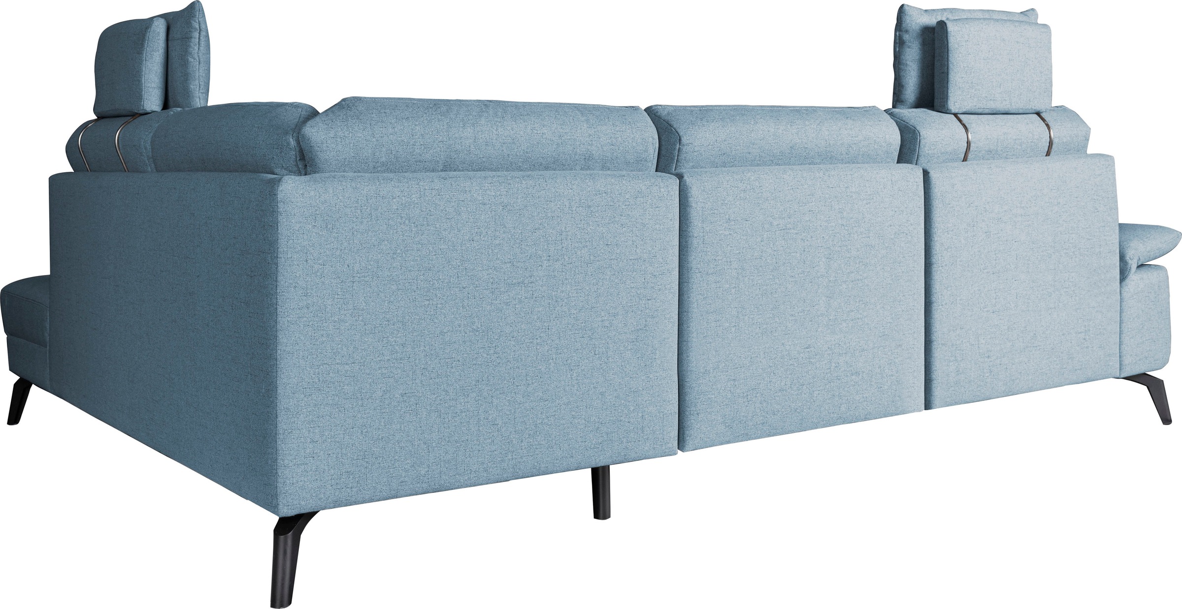 alina Ecksofa, inkl. Kopfstützen, wahlweise mit Relaxfunktion, Breite: 267 cm