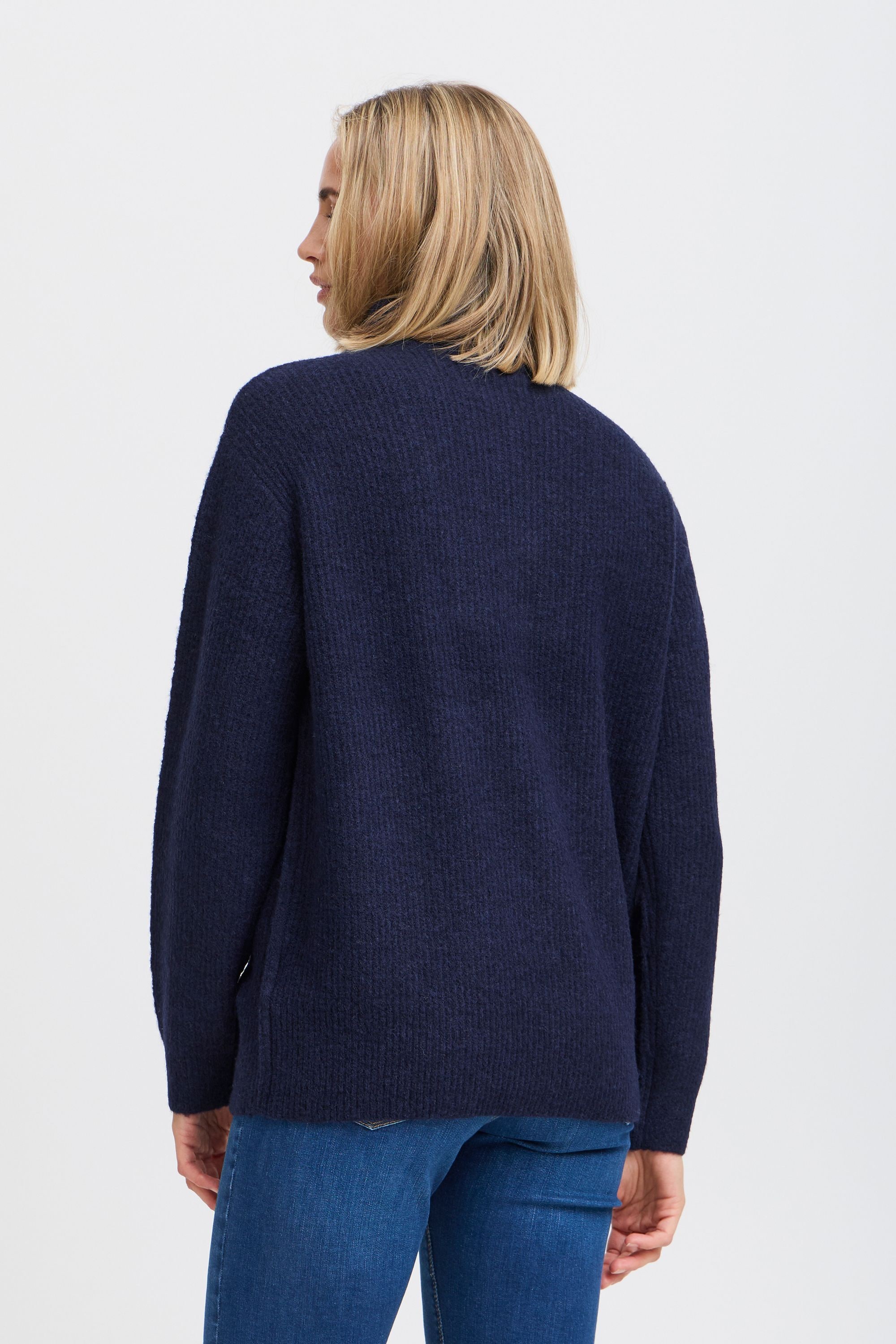 Pulz Jeans Strickpullover »Strickpullover PZASTRA Zipper Roll Neck Pullover«