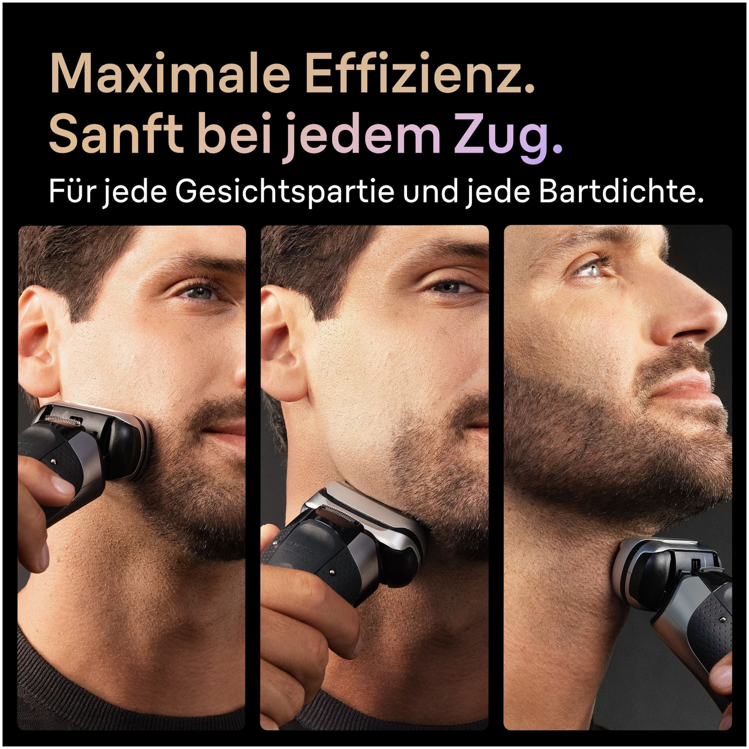 Braun Elektrorasierer »Series 9 9667cc«, Smart Care Center, integrierter Präzisionstrimmer, Pro-SensoAdapt, SmartCare Center, 5+1 ultradünne Präzisionsklingen