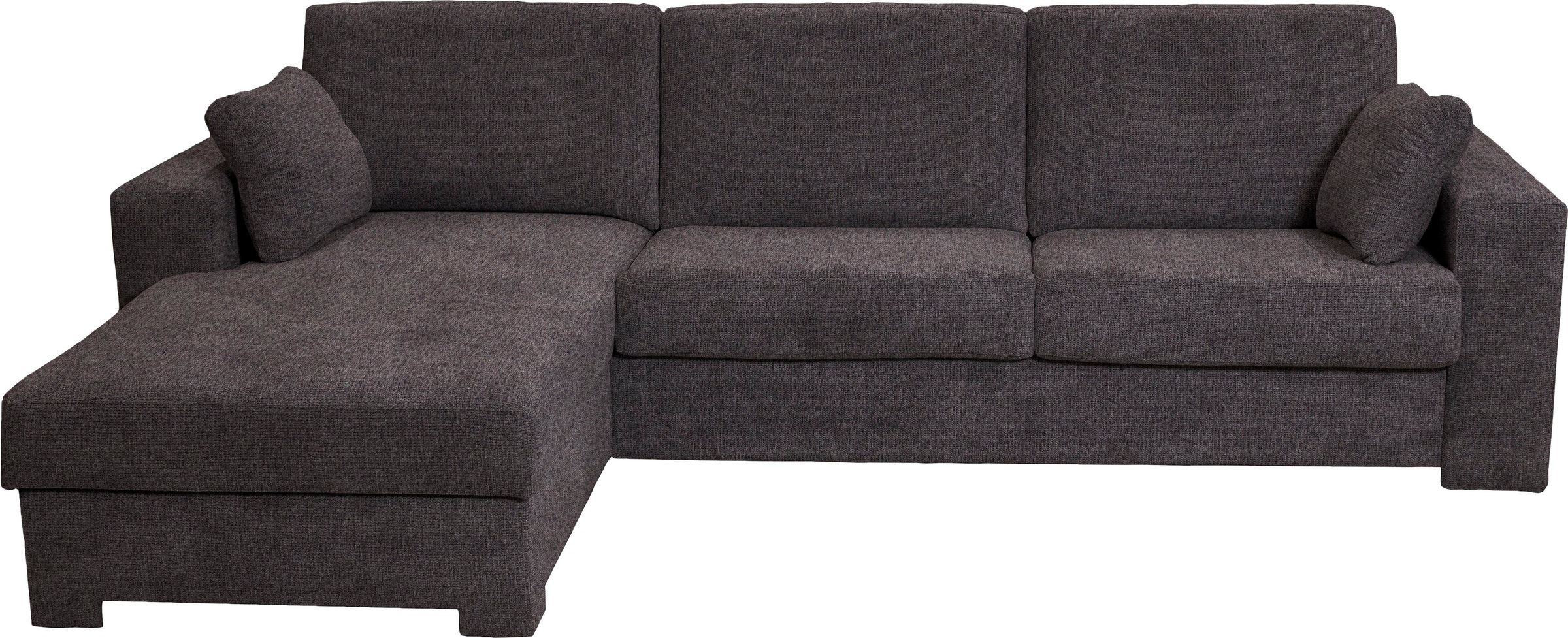 Home affaire Ecksofa Roma "L" Dauerschlaffunktion, mit Unterfederung, Matratzenhöhe 14cm, Liegemaße ca 163x198 cm, L-Form