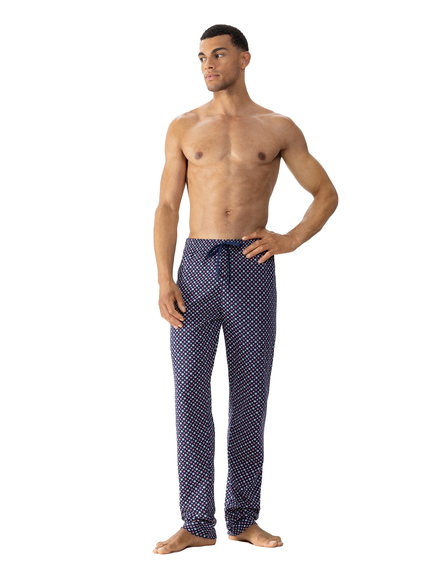 Pyjamahose »TIE MINIMAL«, Komfortbund mit Kordelzug