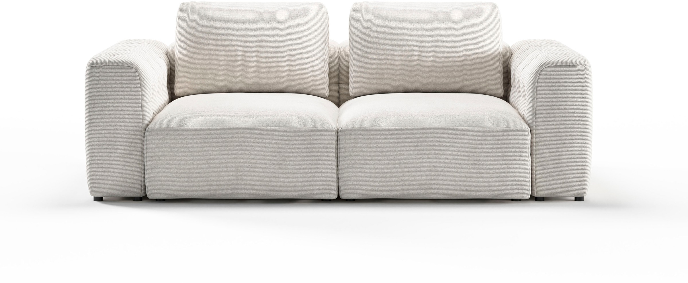 RAUM.ID 2-Sitzer »Cushid«, Modulsofa, bestehend aus 2 Teilen, Breite 218 cm