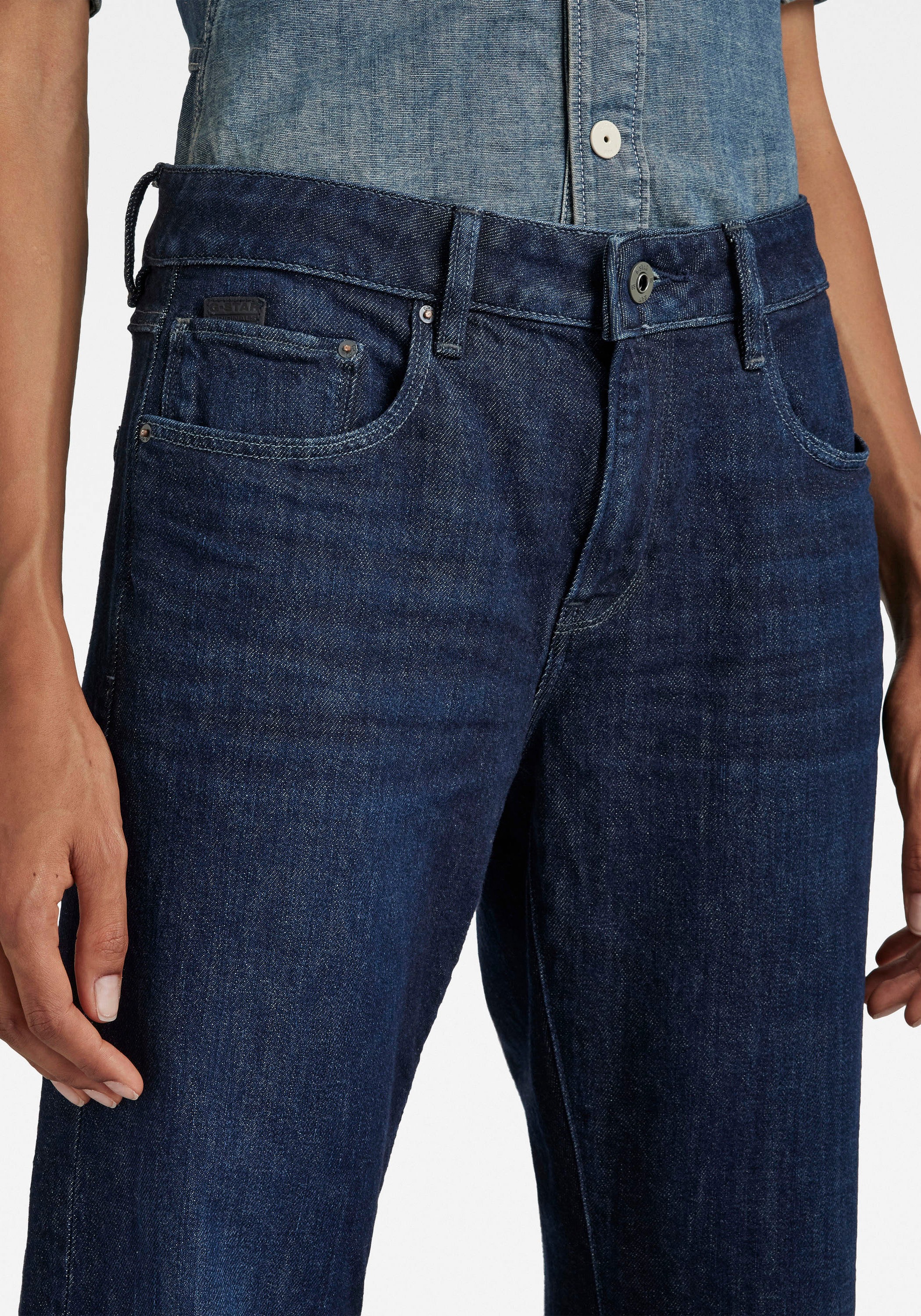 G-STAR Boyfriend-Jeans »Kate«, Baumwollstretch Denim Qualität für hohen Tragekomfort