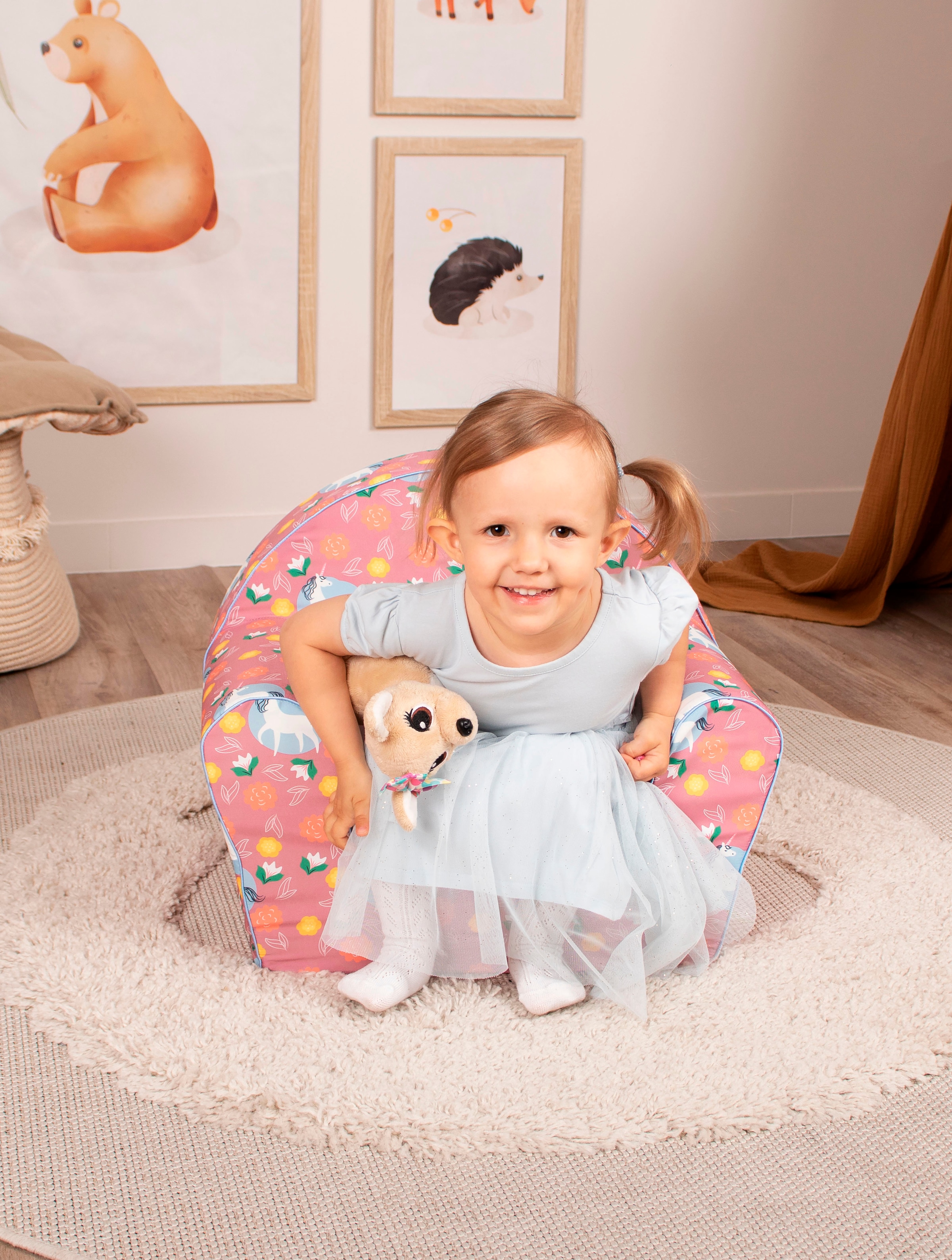 Knorrtoys® Sessel »Einhorn pink«, für Kinder; Made in Europe