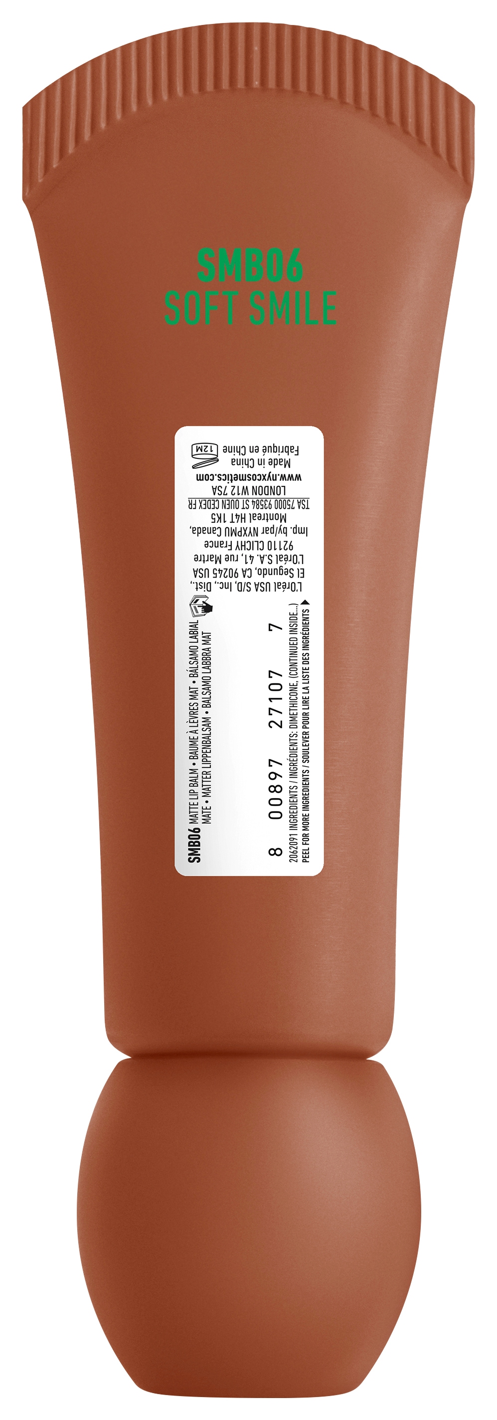 NYX Lippenbalsam »NYX Professional Makeup Smushy Matte Lip Balm«