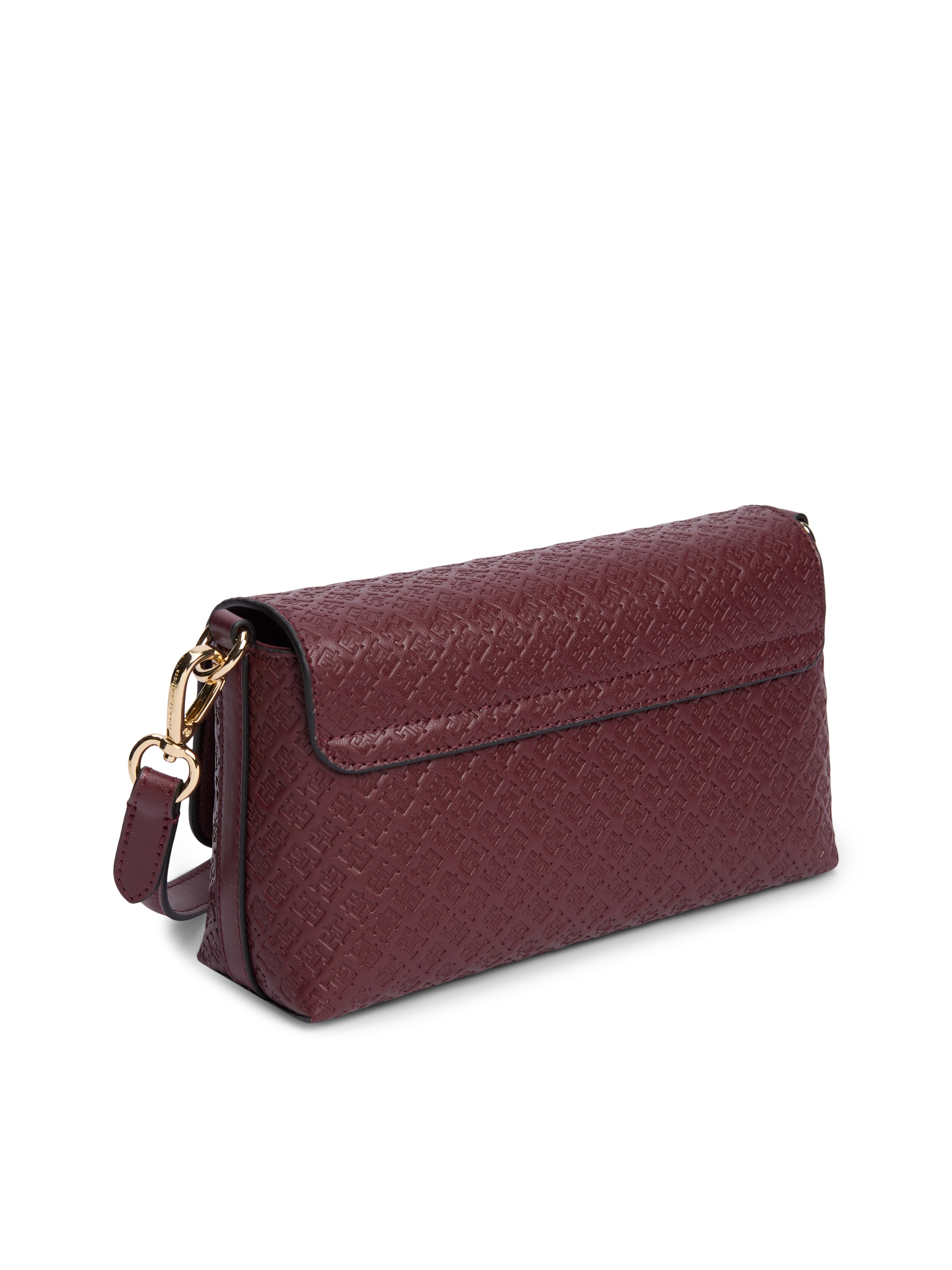 Tommy Hilfiger Umhängetasche »TH ICON CONV CROSSOVER MONO« Damen Schultertasche, Handtasche, Clutch mit TH-Logoprägung