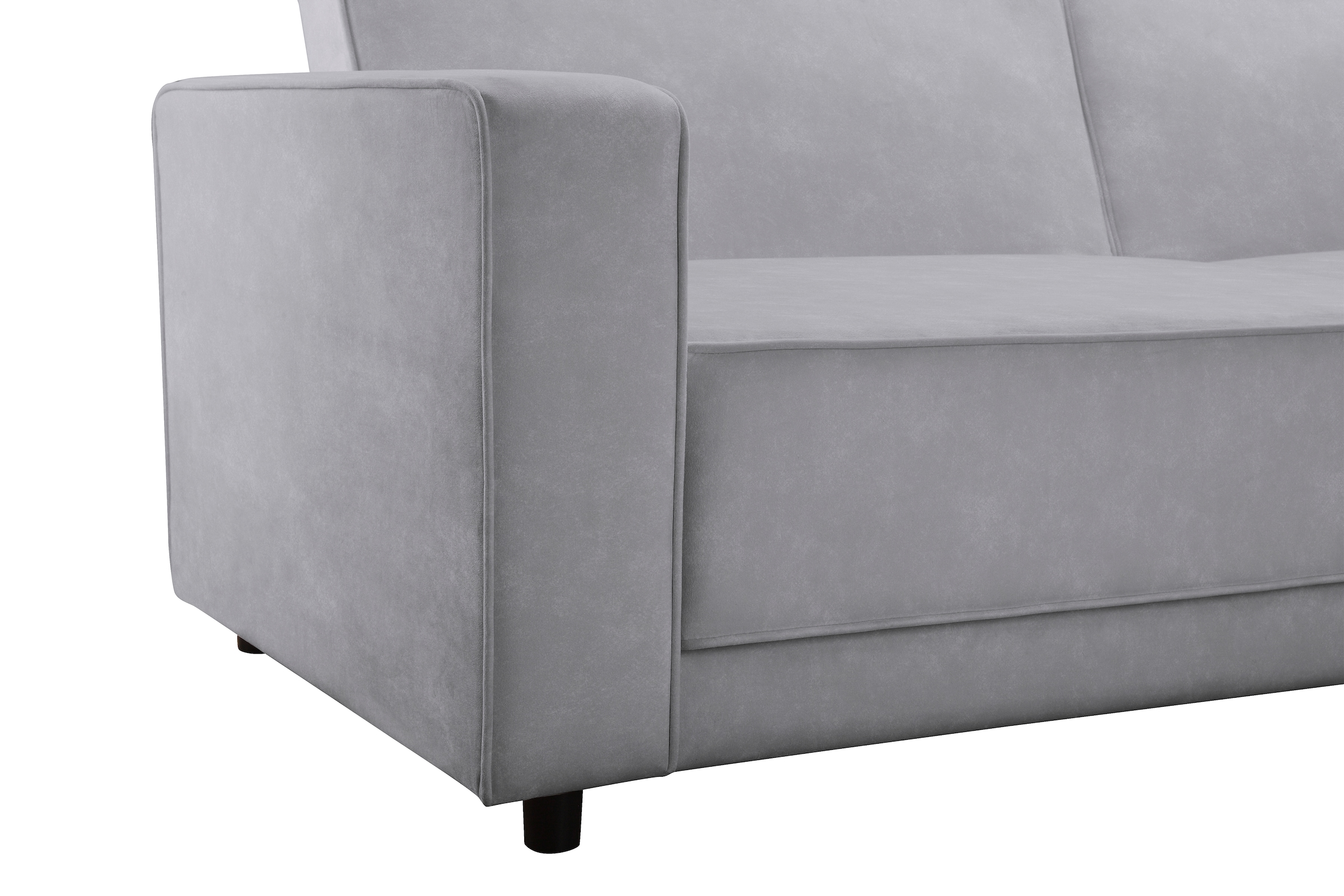 Dorel Home 3-Sitzer »Allie Schlafsofa 225 cm«, Bett-Funktion (108/190cm), trendiger Cord o. pflegeleichter Velours