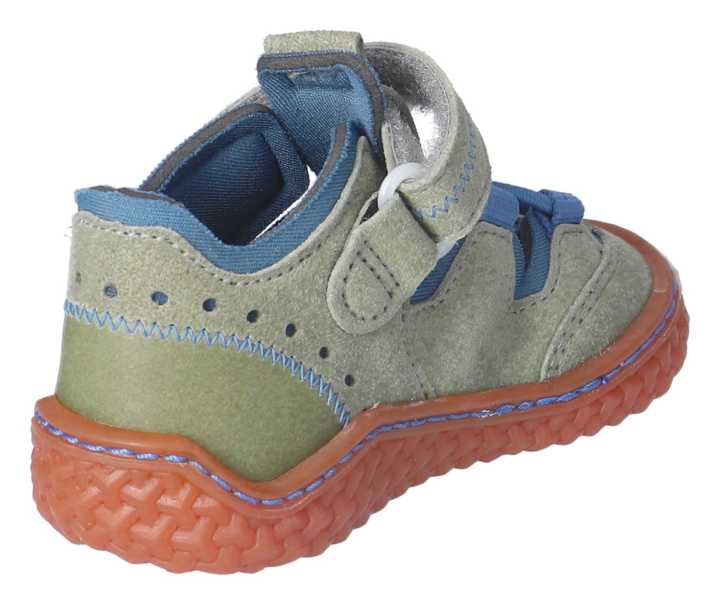 PEPINO by RICOSTA Barfußschuh »Jerry WMS: mittel«  , Barfußschuh mit Gummizug u. Klett, Größenschablone zum Download