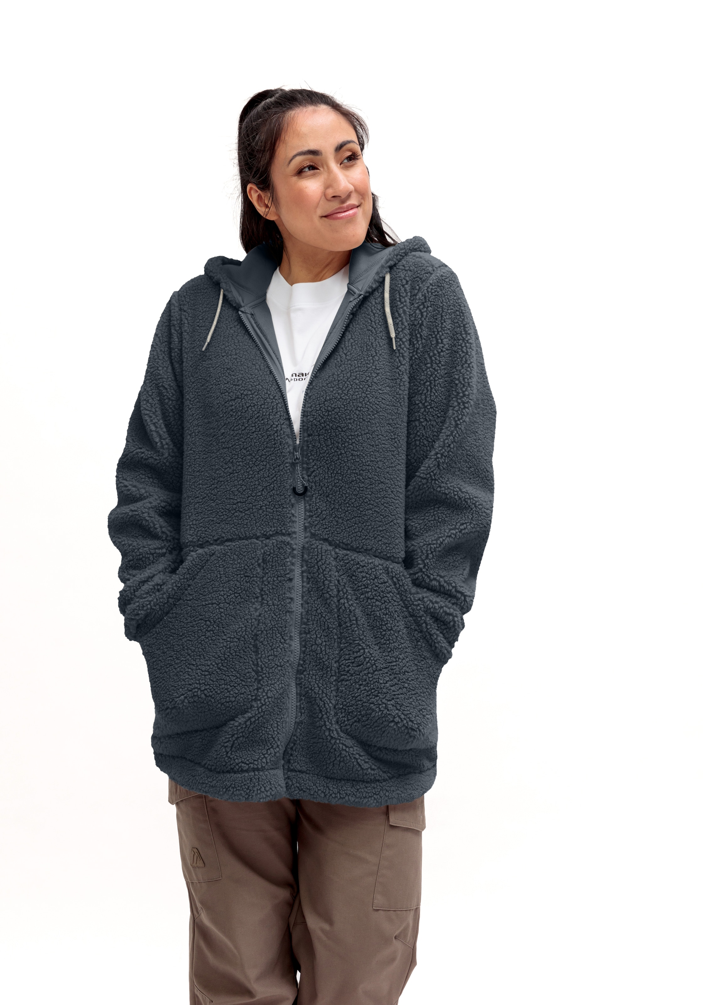 Maier Sports Fleecejacke »Cheviot W«, atmungsaktives Damen Fleece, weiter Schnitt