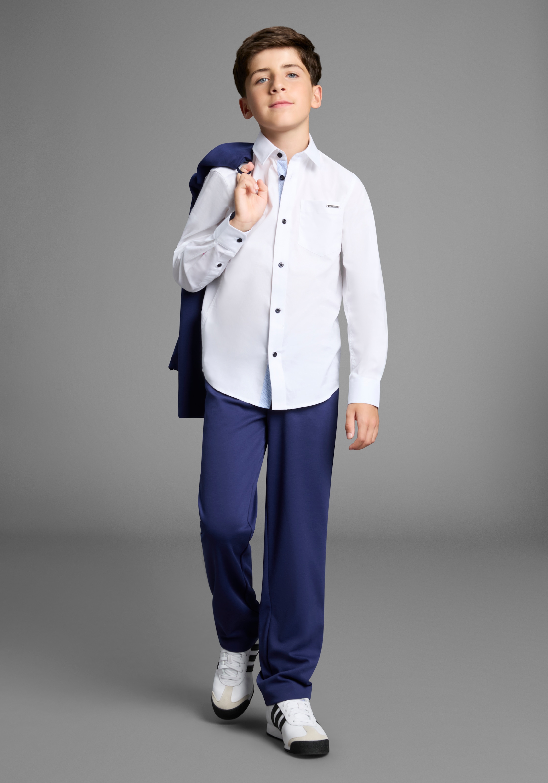 Bruno Banani Langarmhemd »Oberhemd für Jungen« NEU! BRUNO BANANI für TEENS. Elegantes Hemd